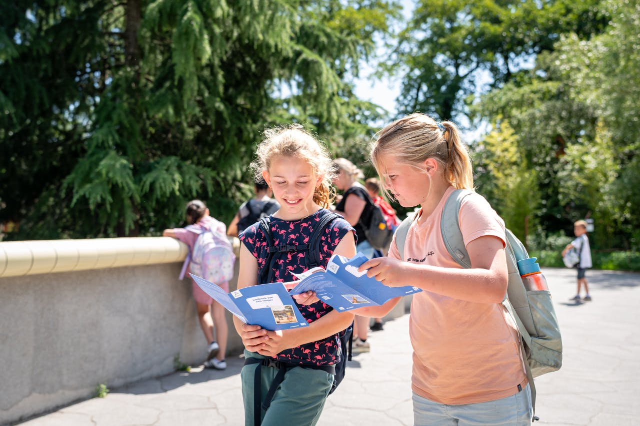 Kinderen met speurtocht