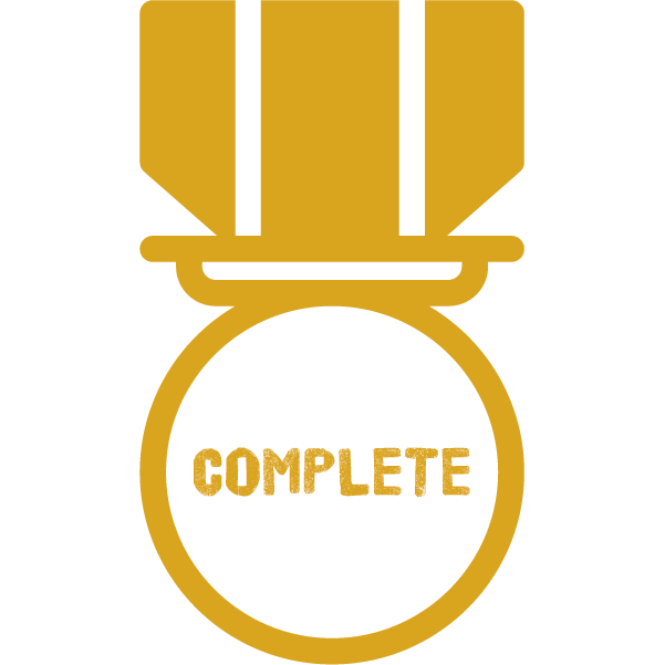 Complete badge