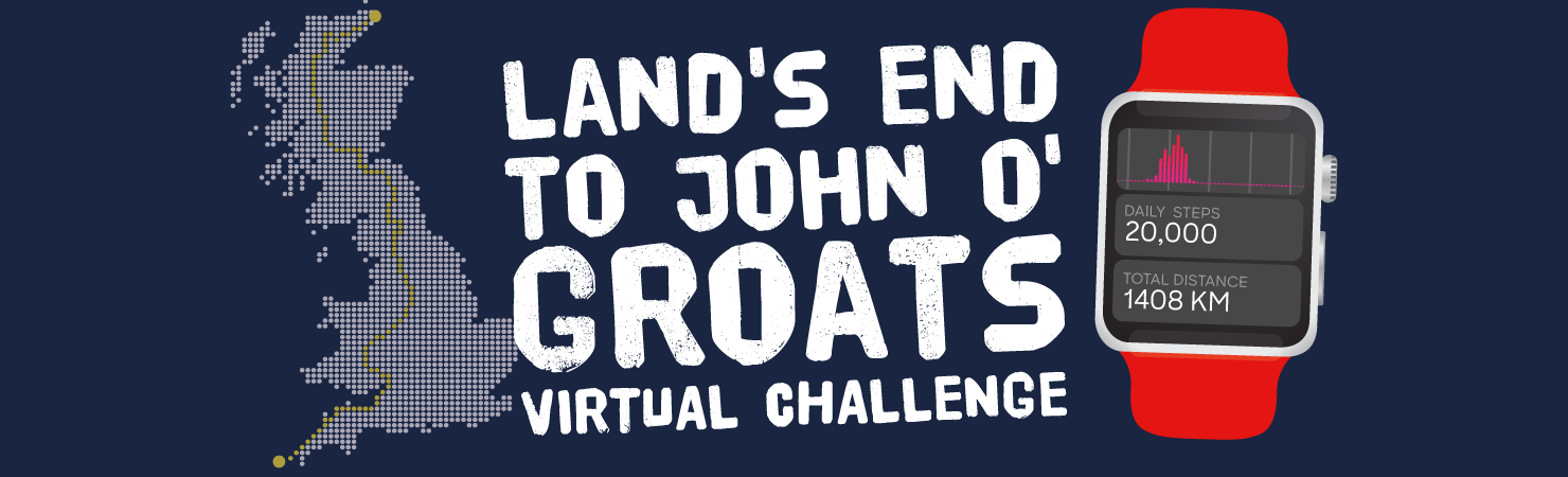 Land's End to John O'Groats Virtual Challenge banner