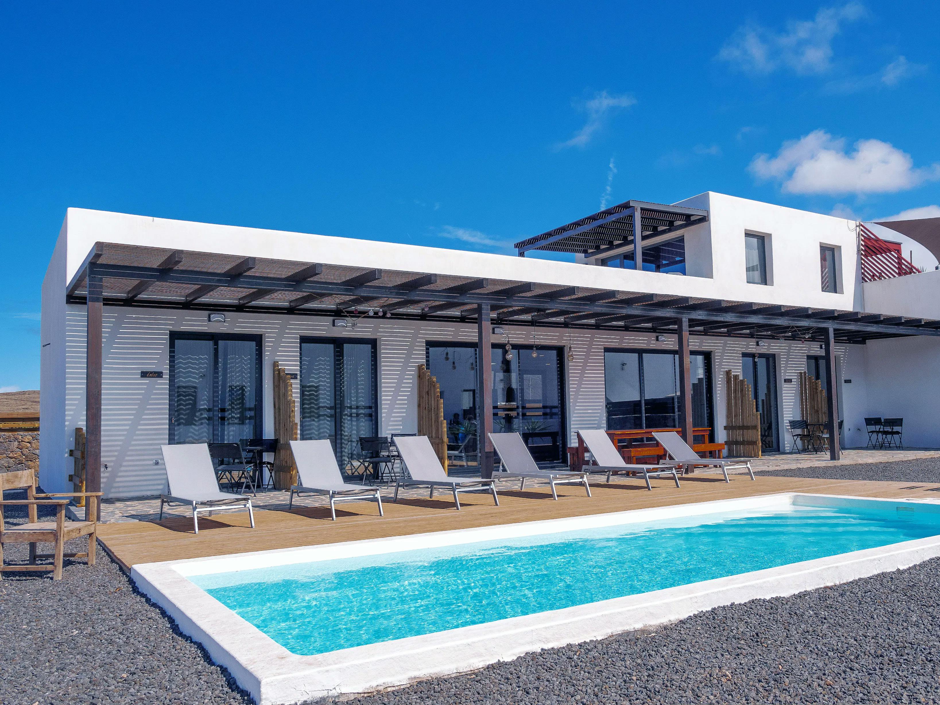 Villa con piscina a Fuerteventura