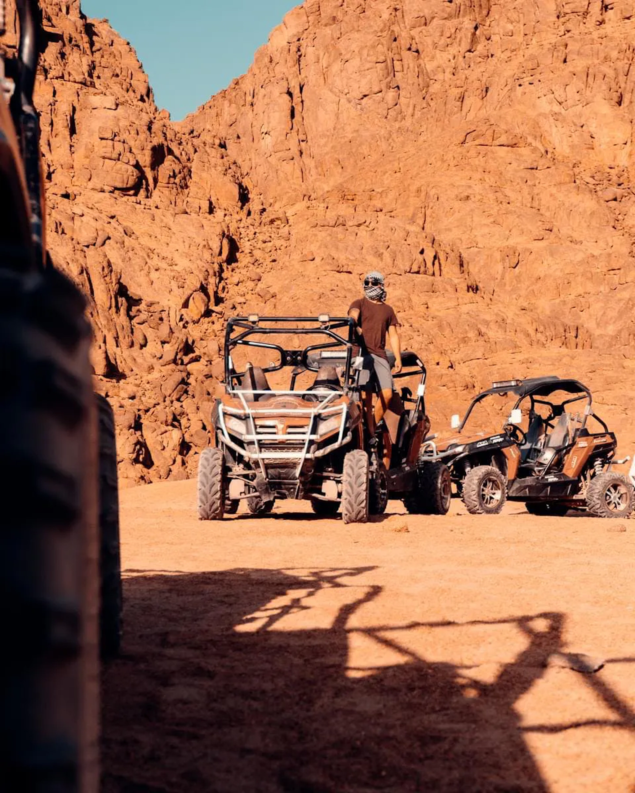 Dune buggy nel Deserto del Sahara