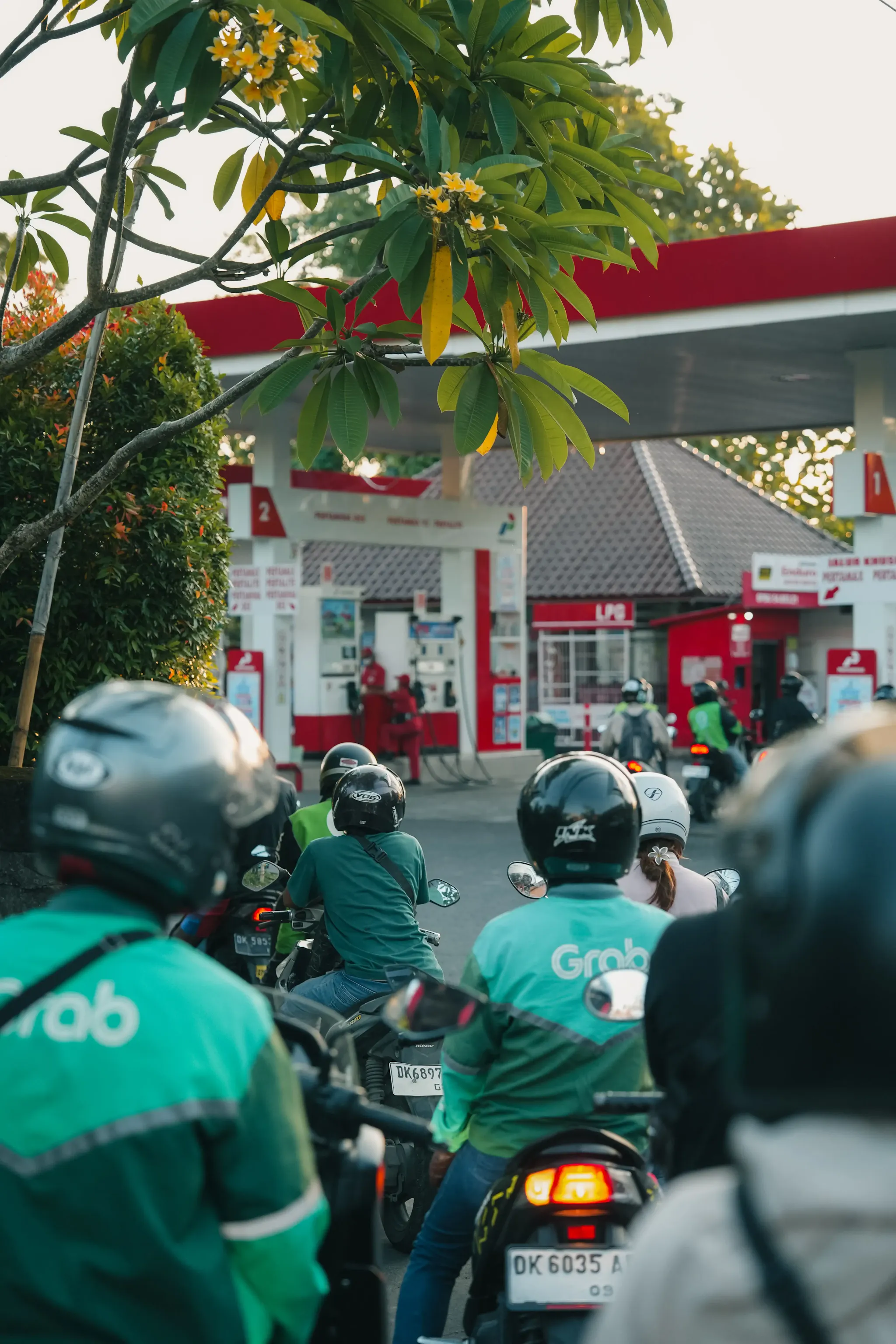 Spostarsi di sera a Bali