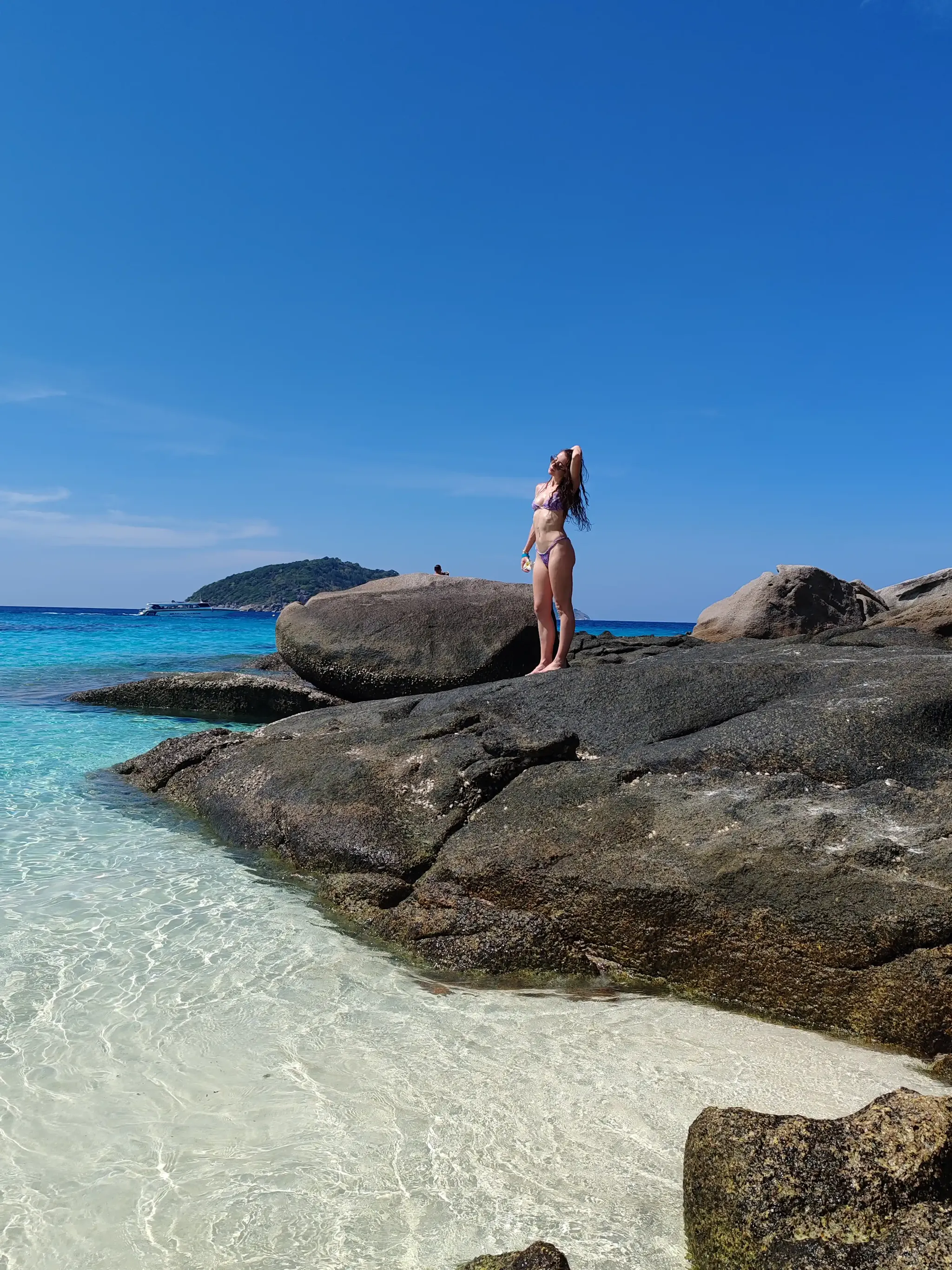 Vista su mare in Thailandia