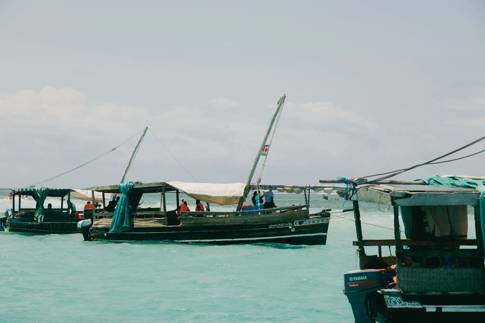 Spiaggia di Mombasa in Kenya