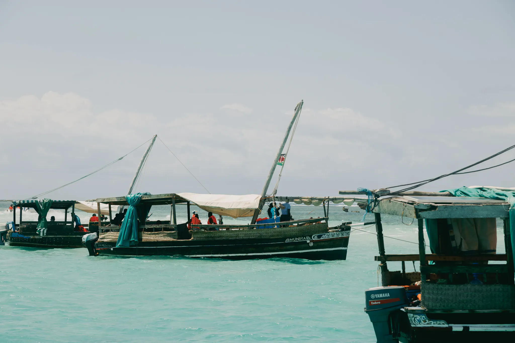 Spiaggia di Mombasa in Kenya