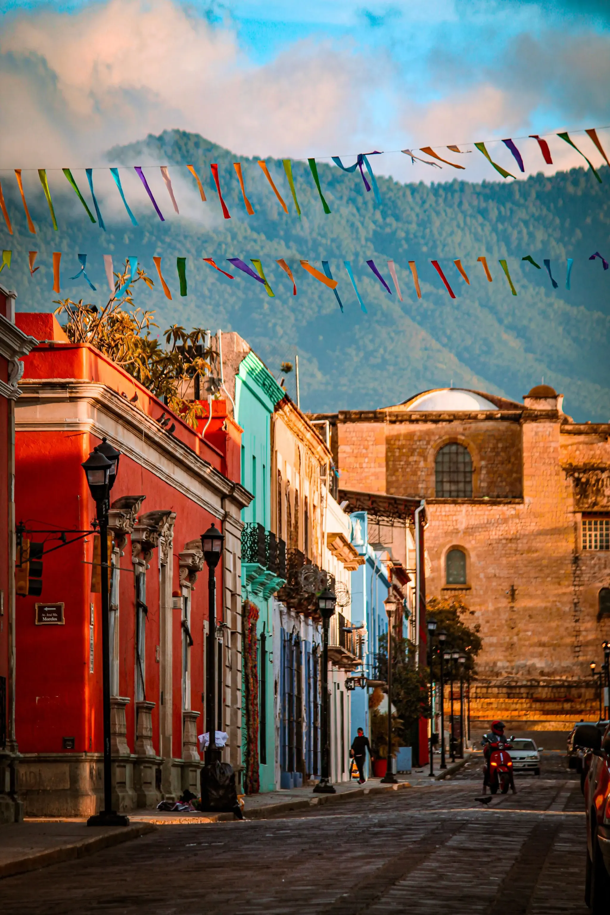 Centro storico di Oaxaca in Messico