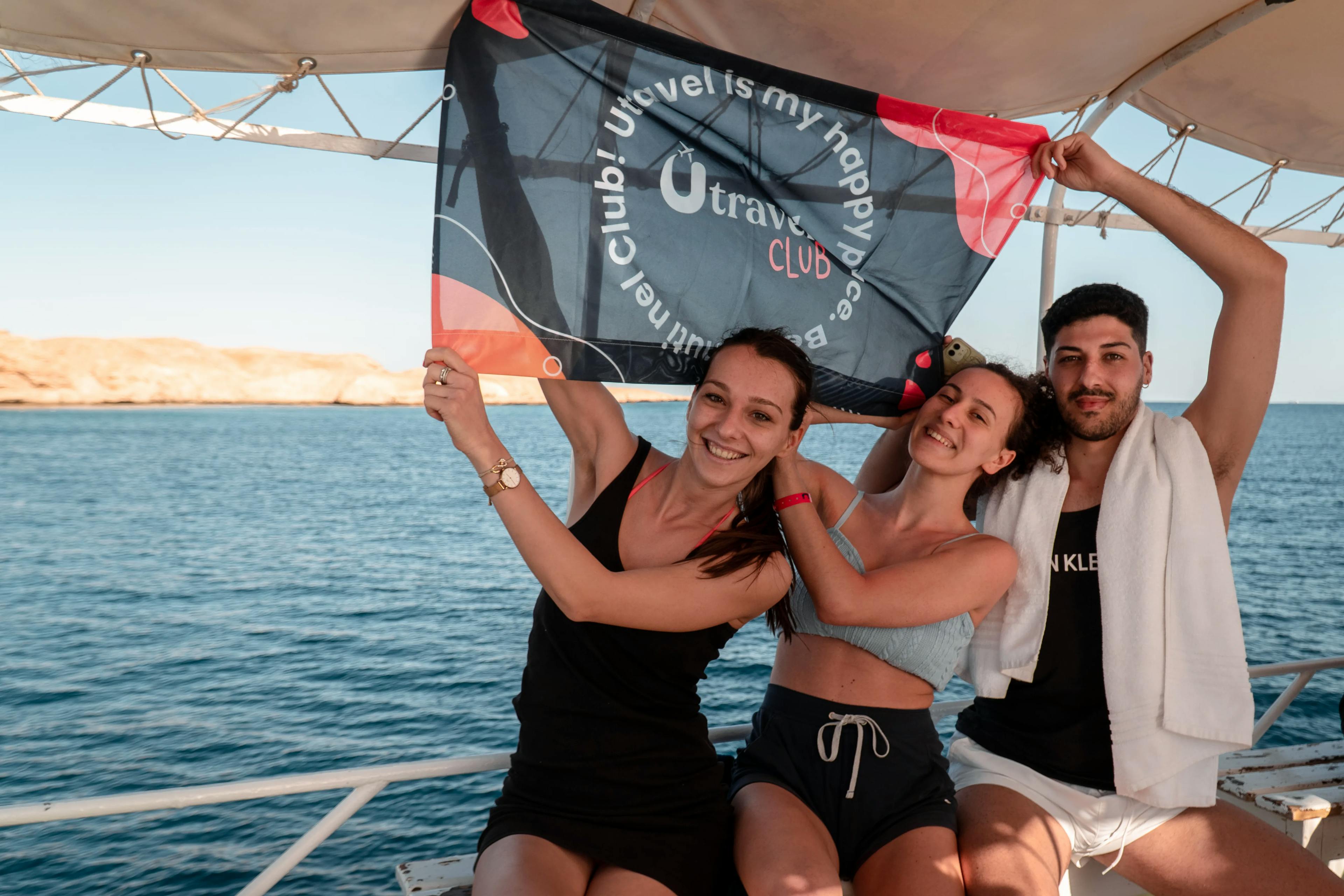 Con Utravel, vivi un party boat da sogno in Egitto!