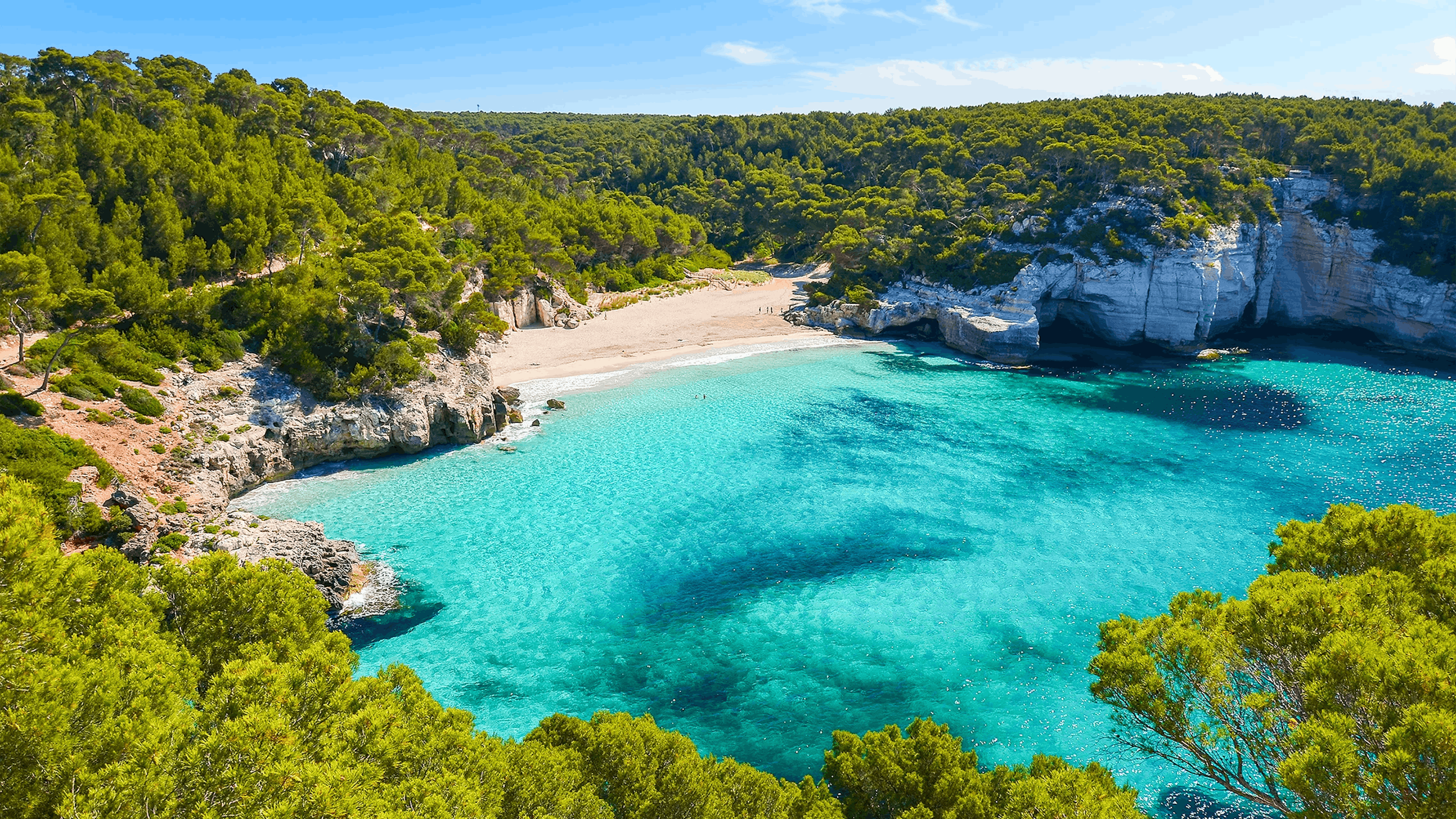 Spiaggia a Minorca