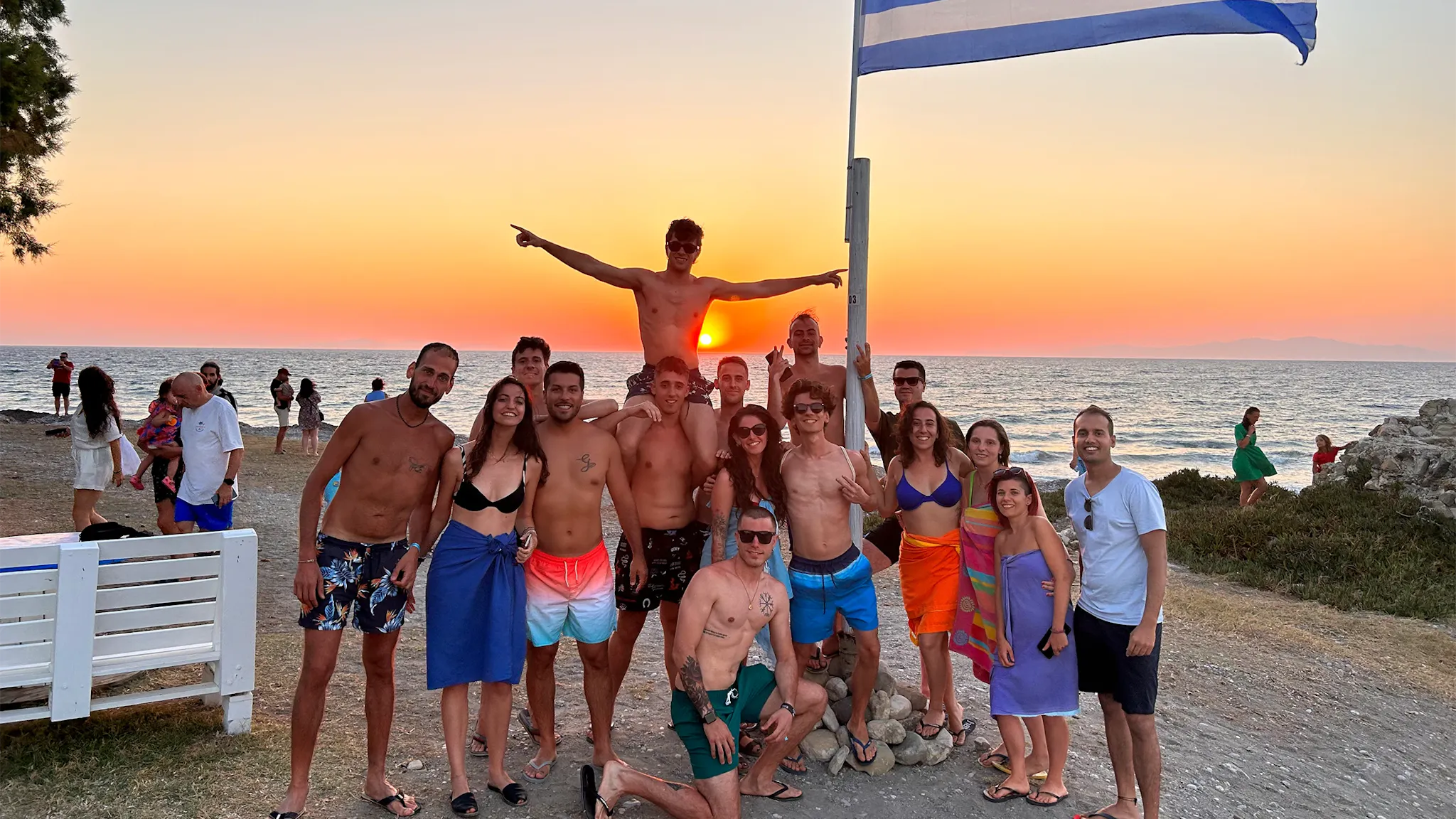 Foto di gruppo a Rodi