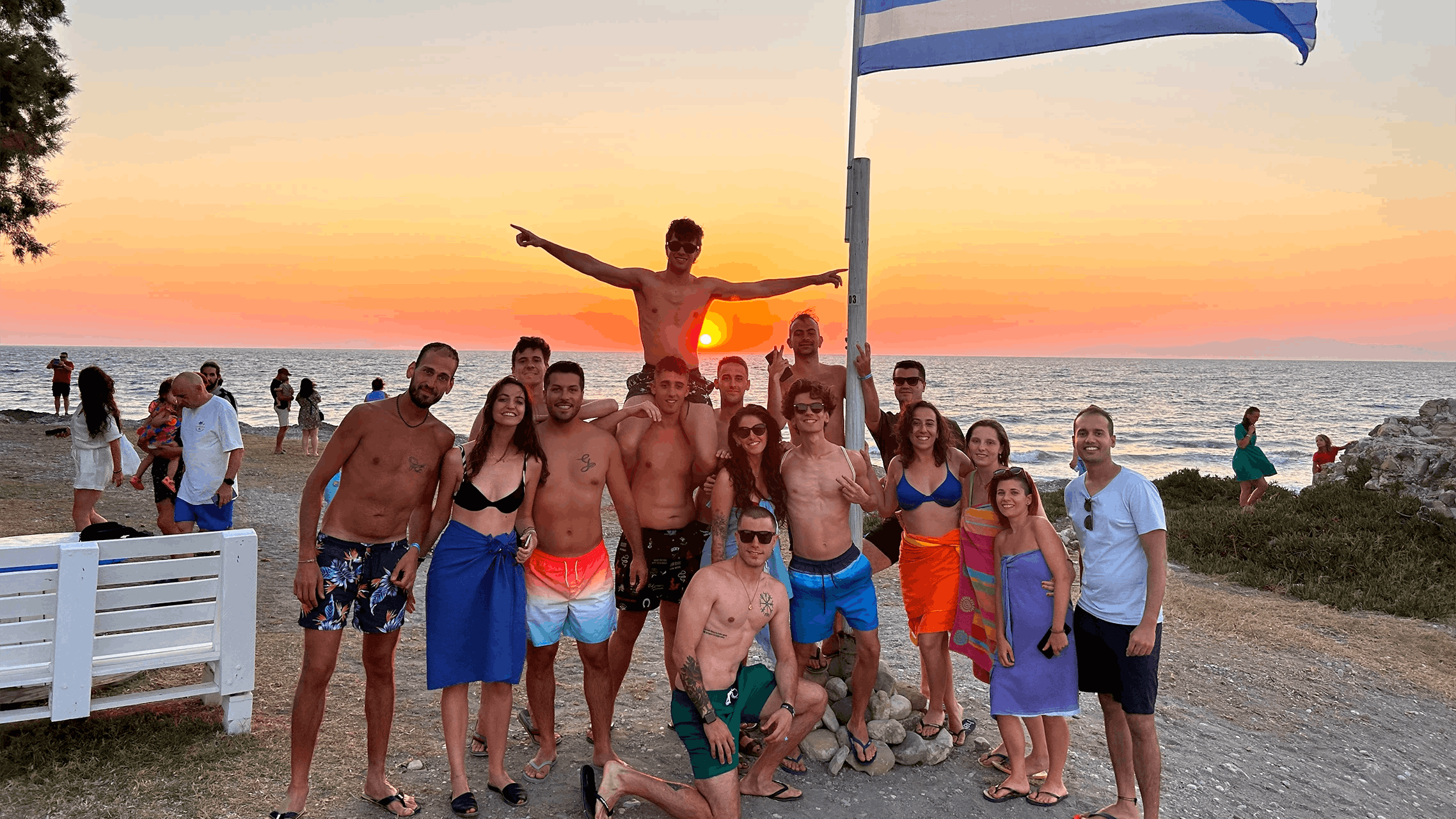 Foto di gruppo a Rodi