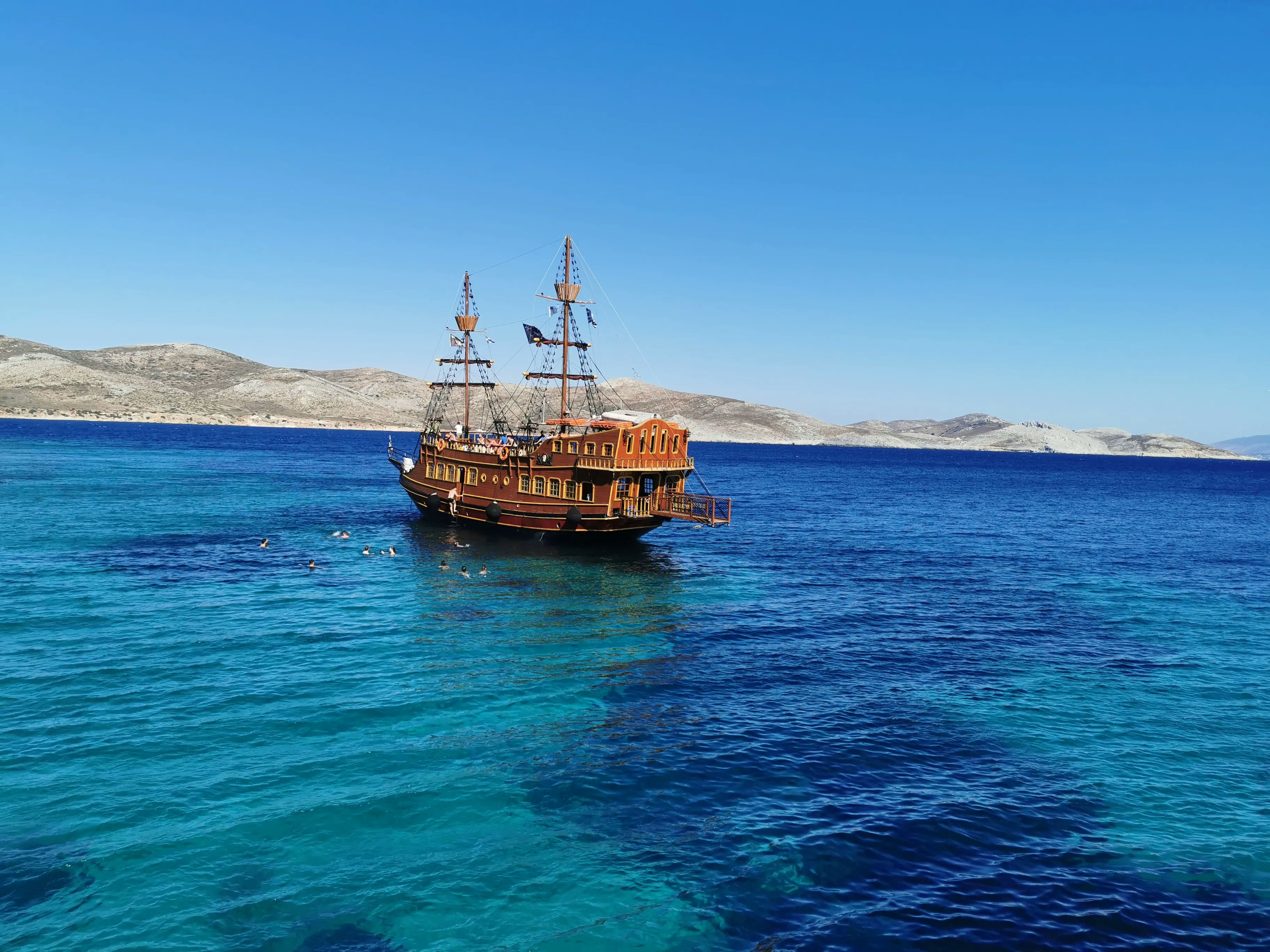 Il mare delle Isole Greche è incredibile!