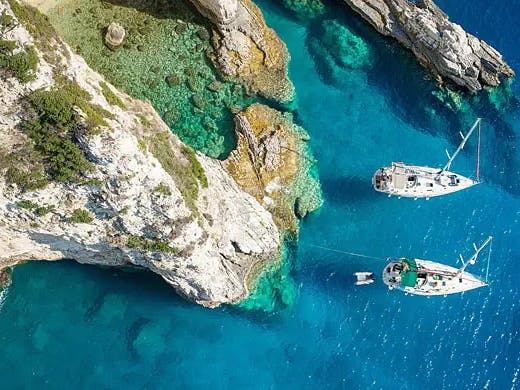 Esperienza a Corfù - Paxos e Antipaxos