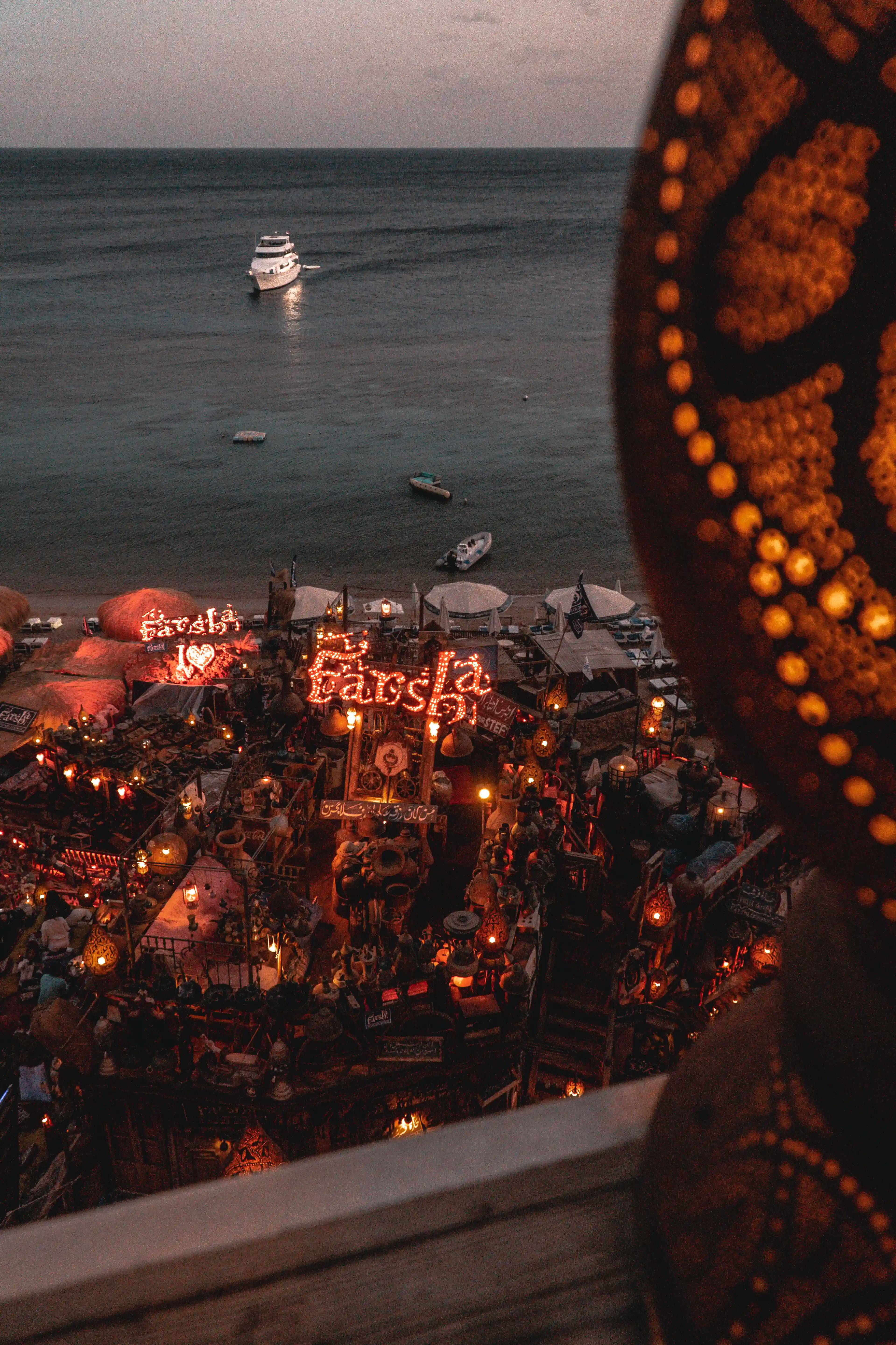 Il Farsha è uno dei locali più famosi di Sharm El-Sheikh