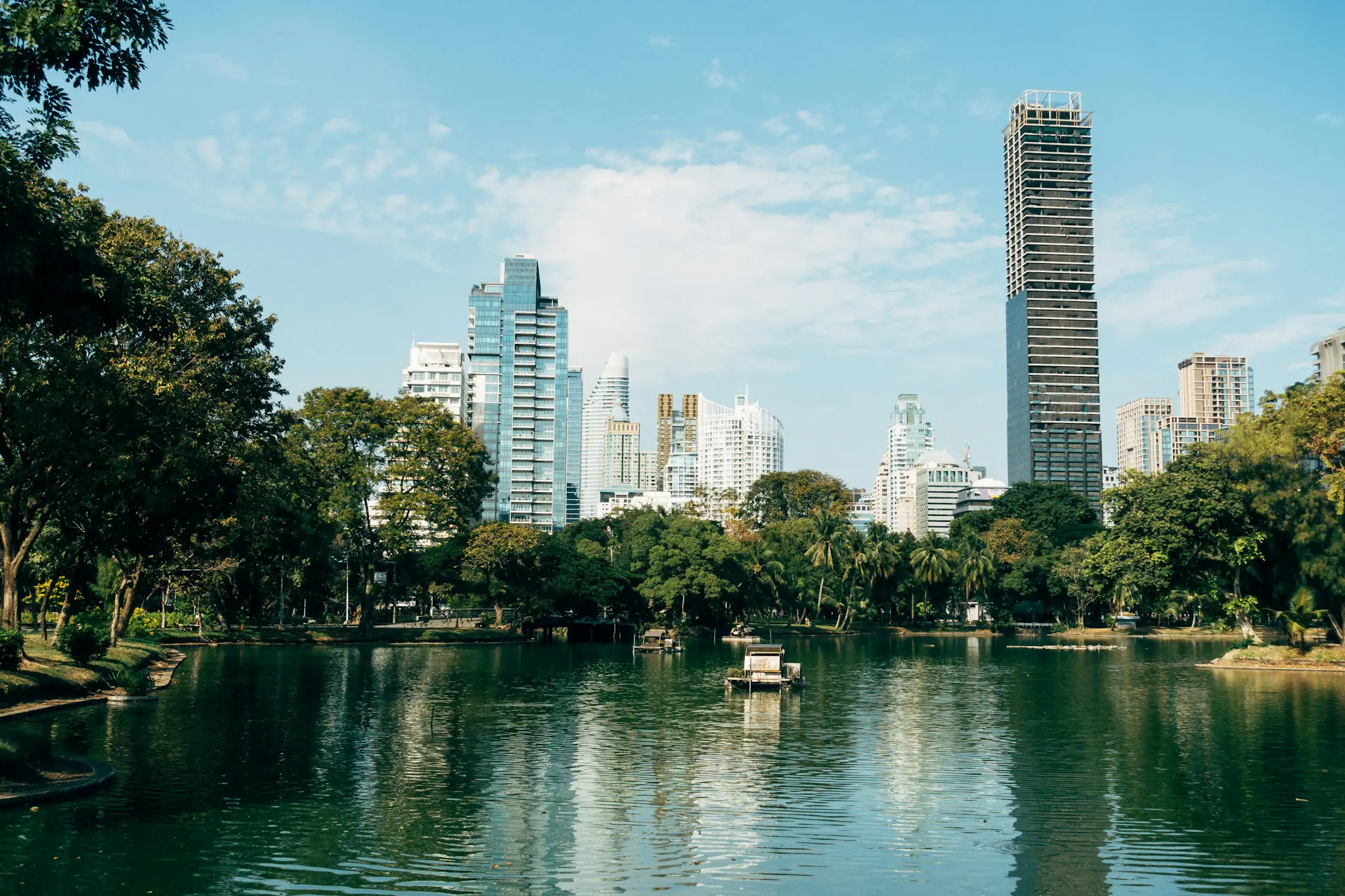 Il Lumpini Park è un polmone verde di Bangkok