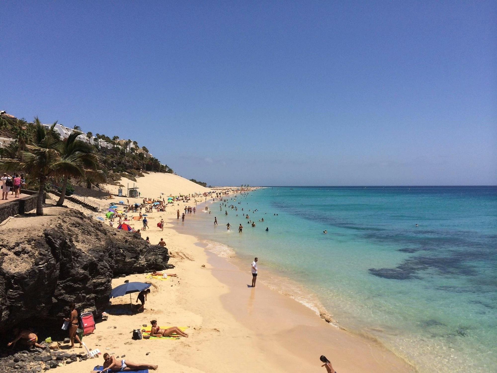 Spiaggia di El Matorral a Fuerteventura