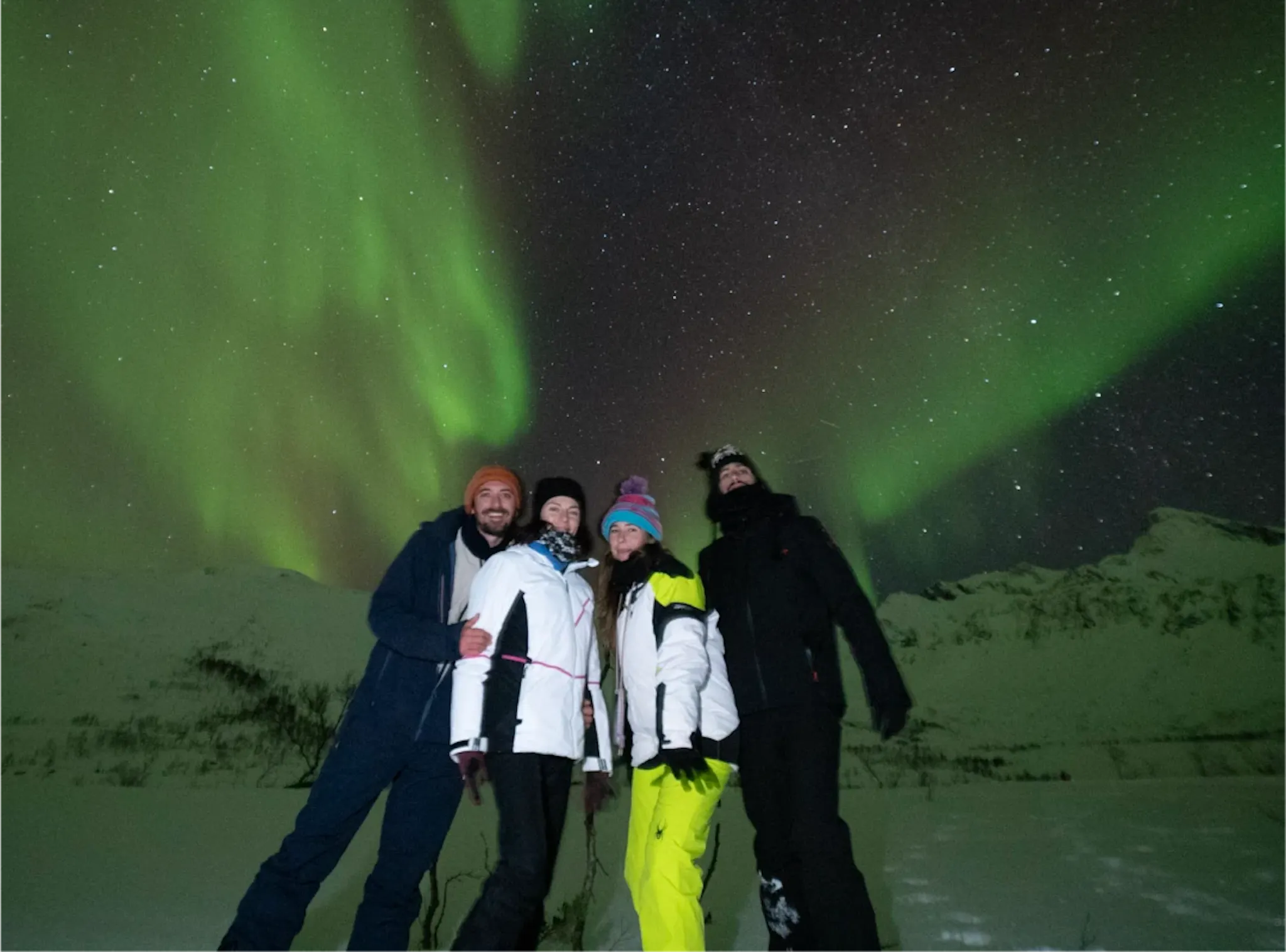 4 ragazzi a Tromso