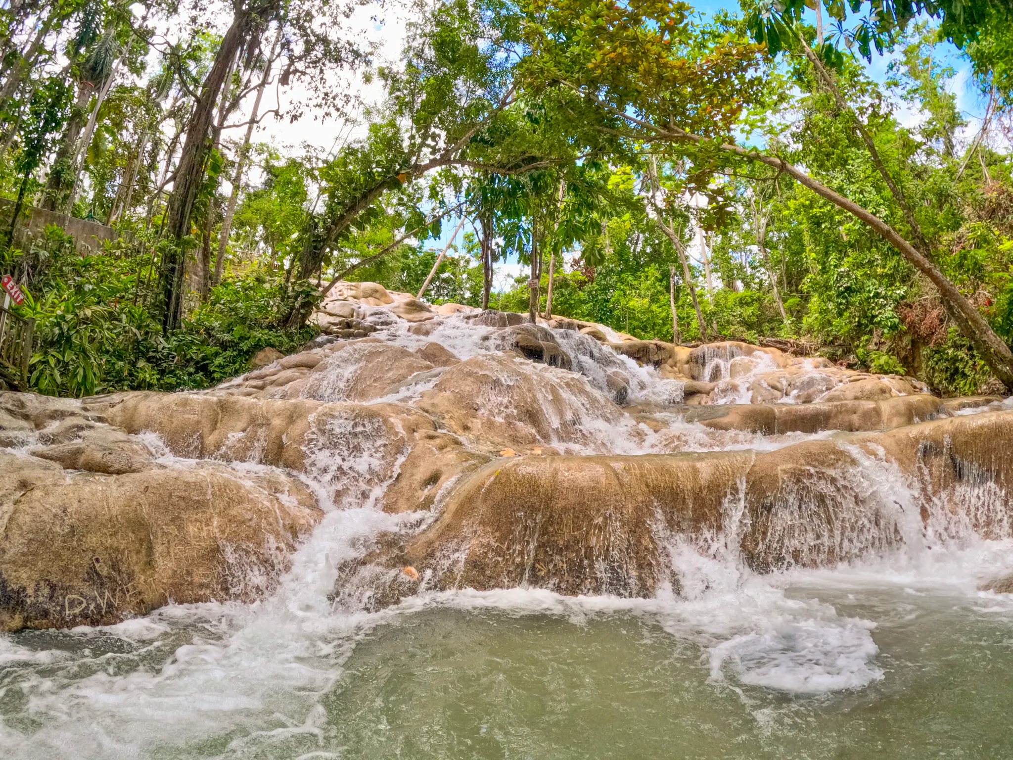 Cascate del Balck River in primo piano
