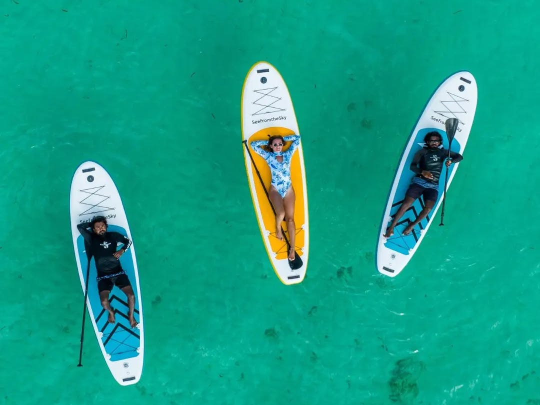 Lezione di paddle surf ad Ibiza