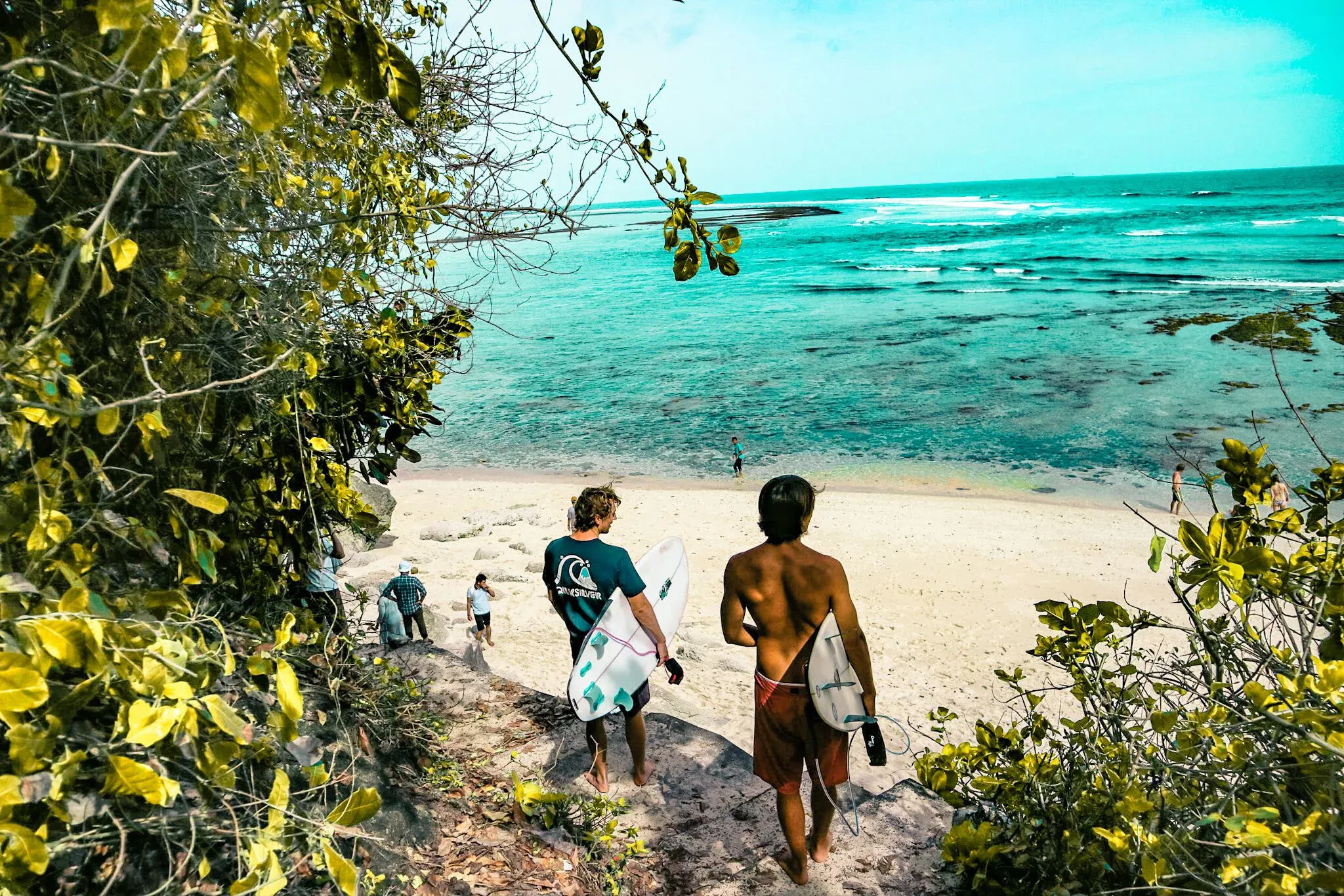 Natura rigogliosa e onde: questa è Bali