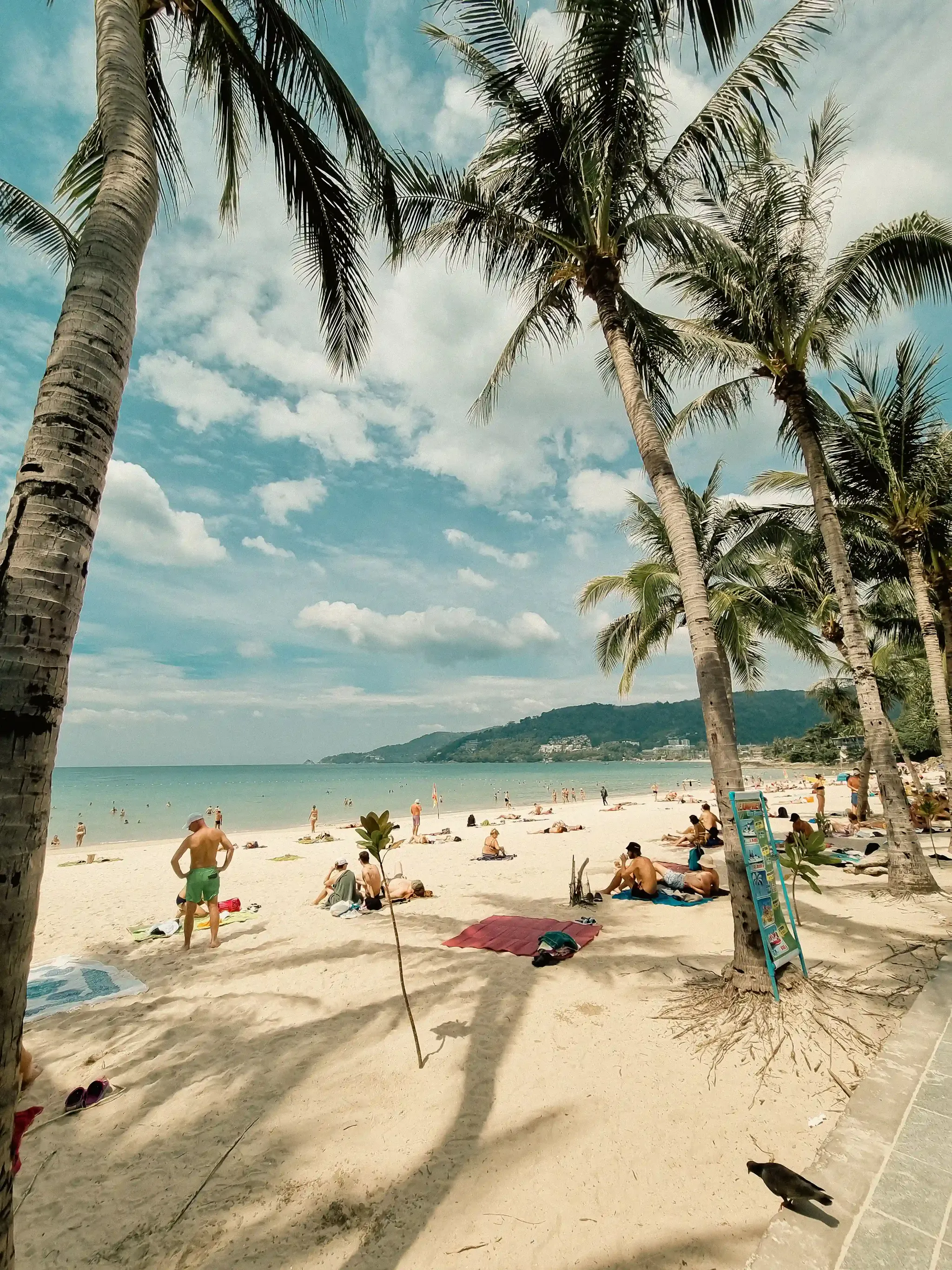 La spiaggia di Patong a Phuket