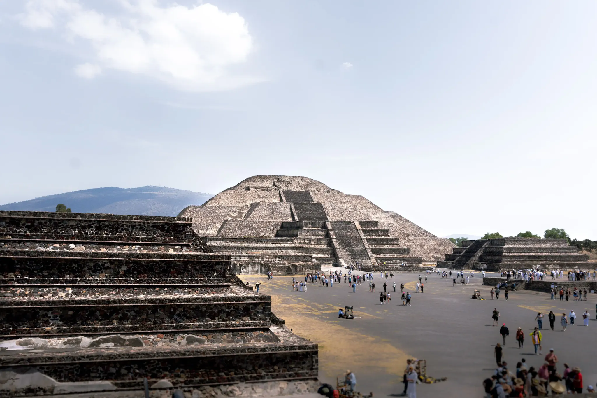 Le rovine di Teotihuacán