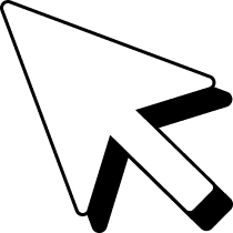 En pil som pekar snett uppåt 