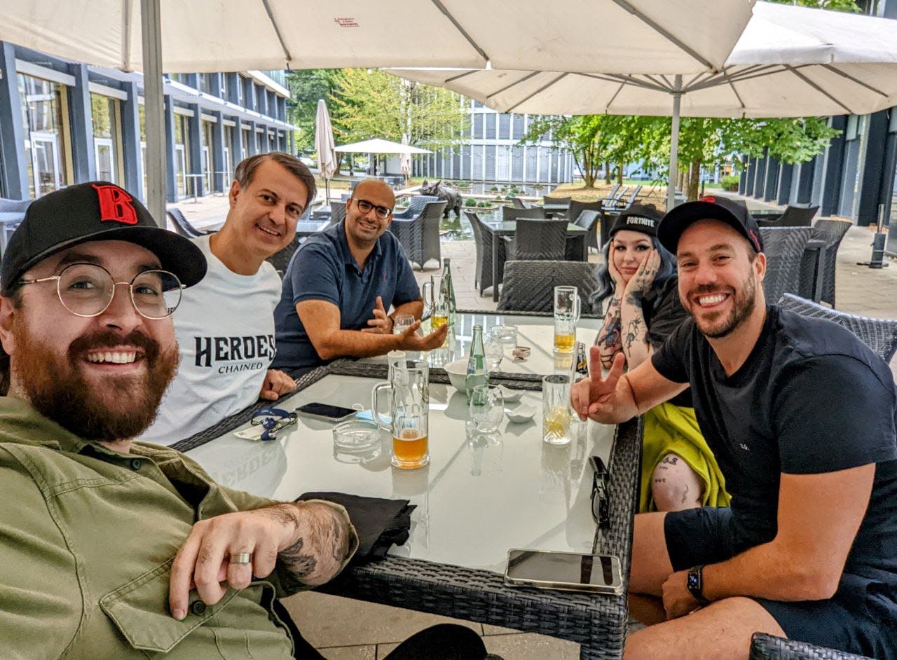 BLOCKLORDS team at Gamescom