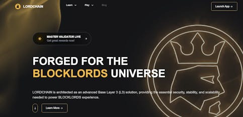 BLOCKLORDS Unveils LORDCHAIN