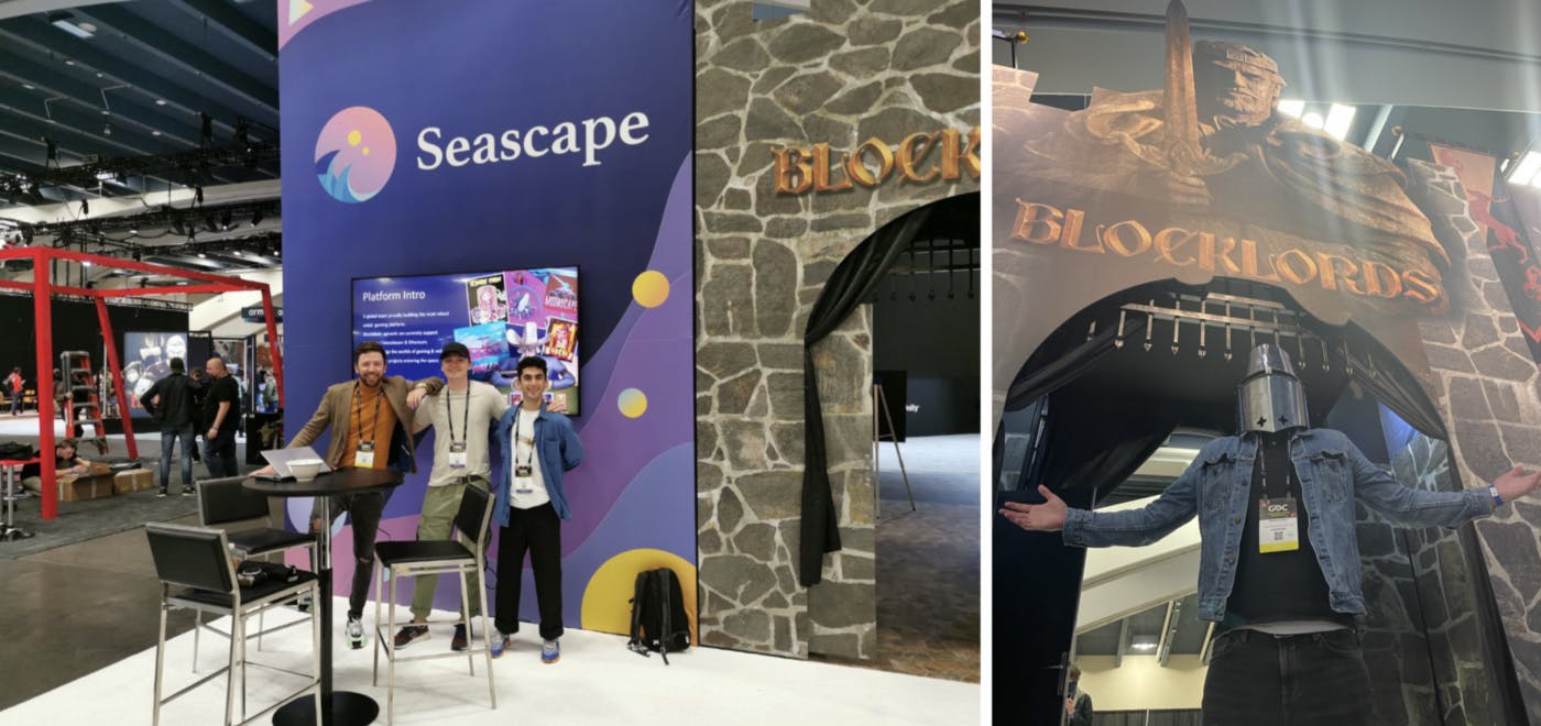 Seascape and BLOCKLORDS at GDC