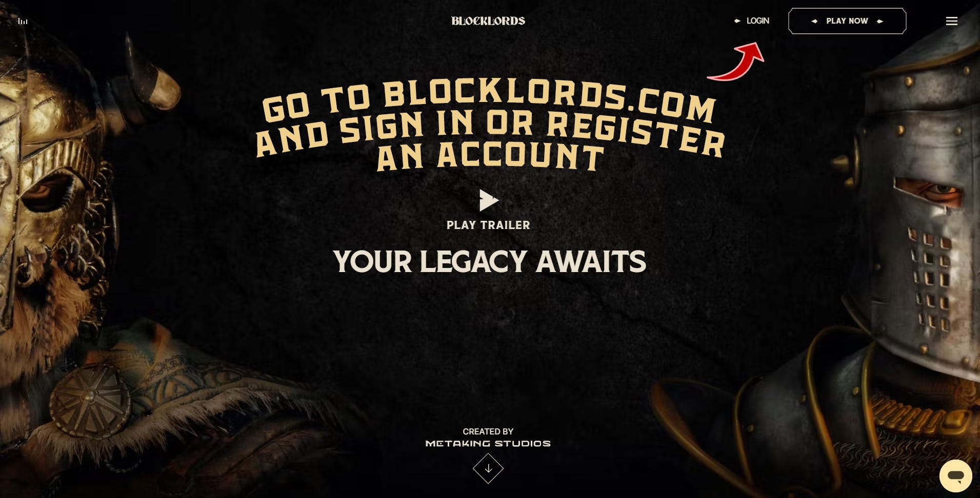 Sign into BLOCKLORDS