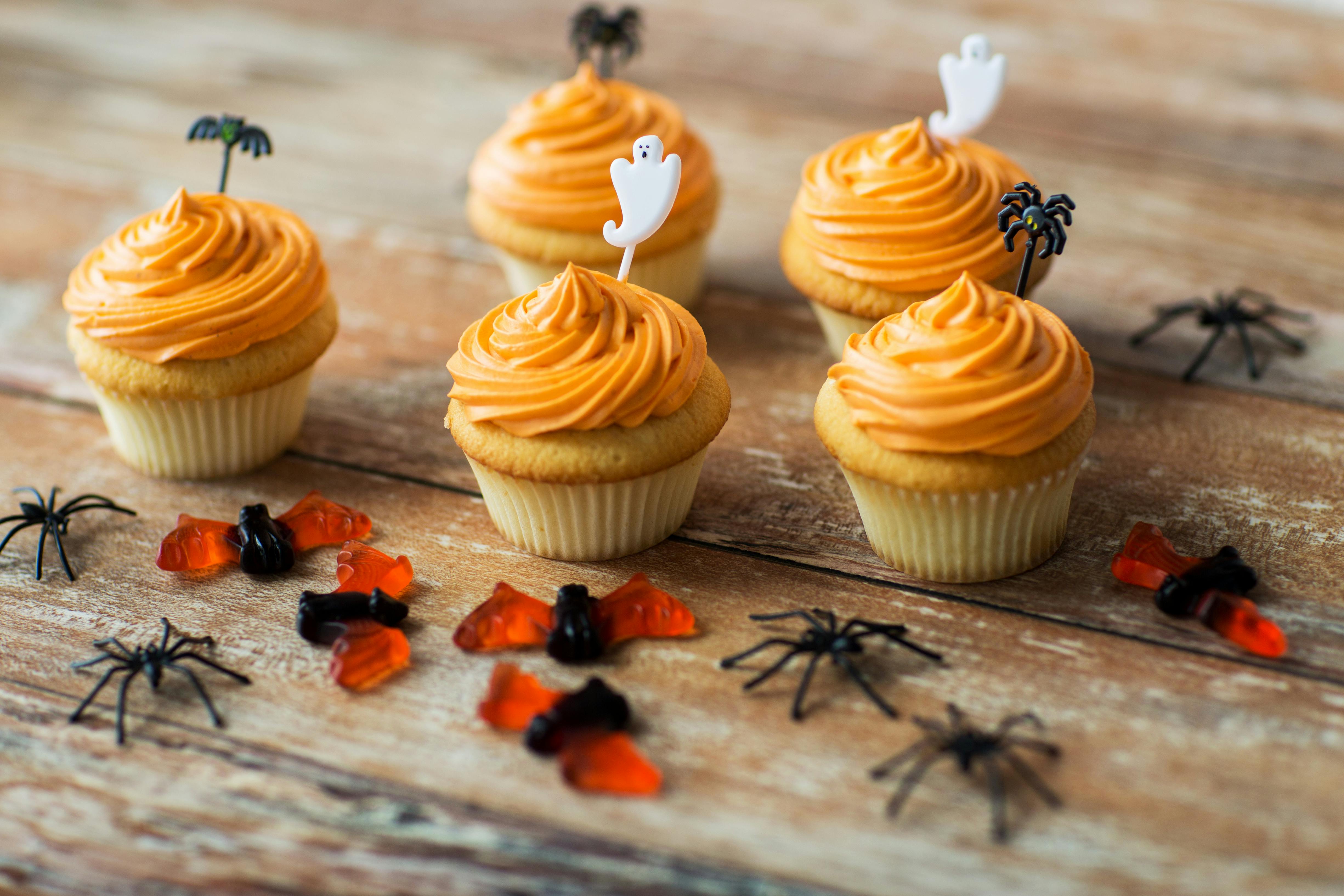 Los postres más deliciosos de Halloween con decoración terrorífica. 