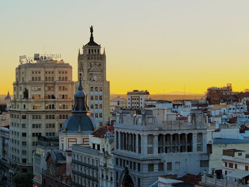 El precio de los inmuebles en el centro de Madrid ha subido considerablemente. 