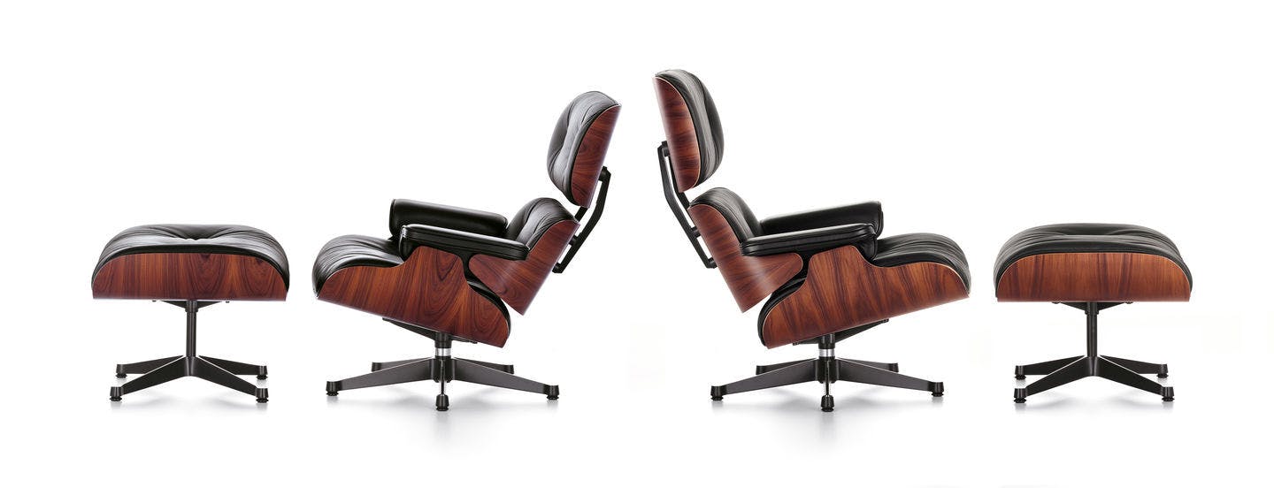 Charles Eames desarrolló el concepto de el Lounge Chair.