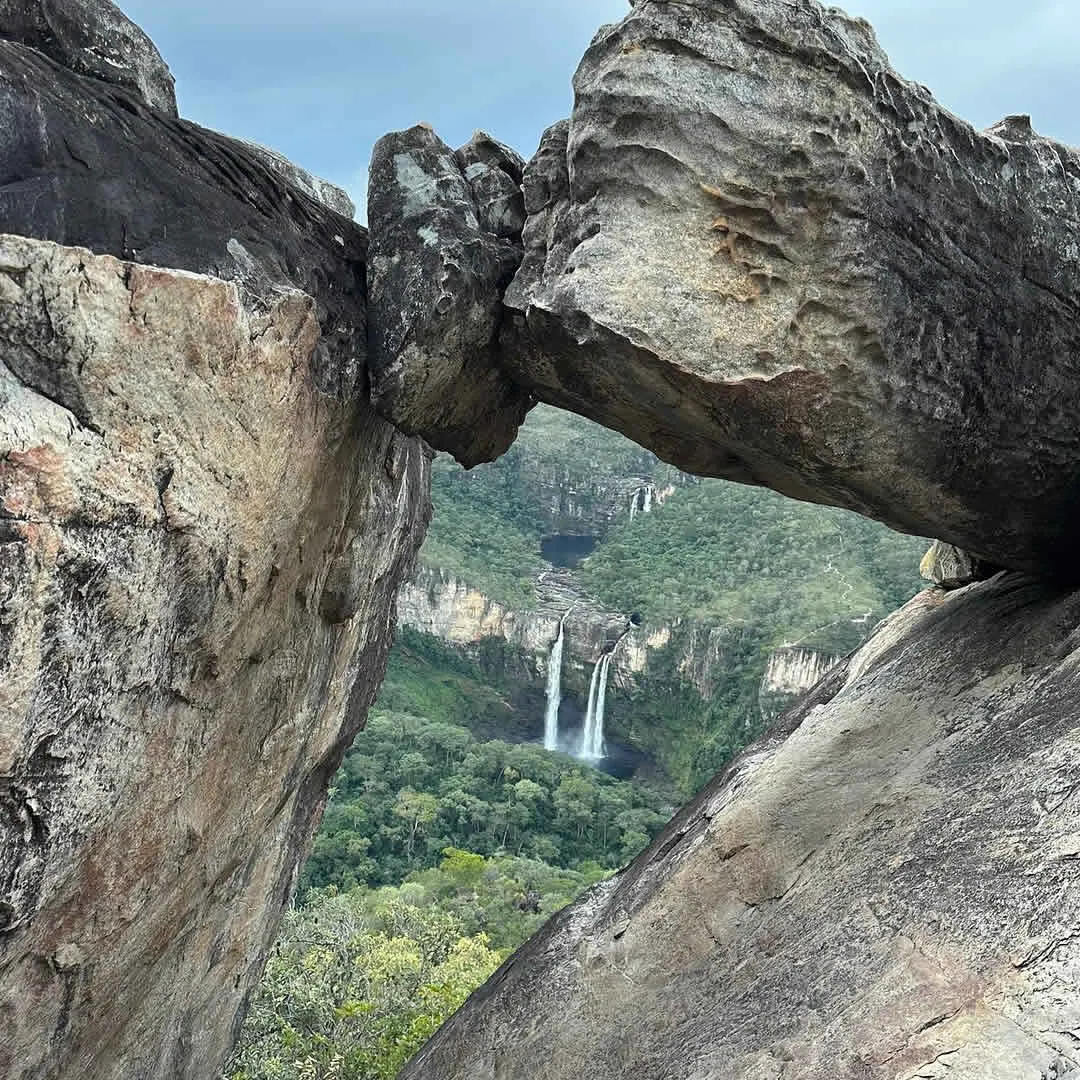 Mirante da Janela com vista para os Saltos do Rio Preto