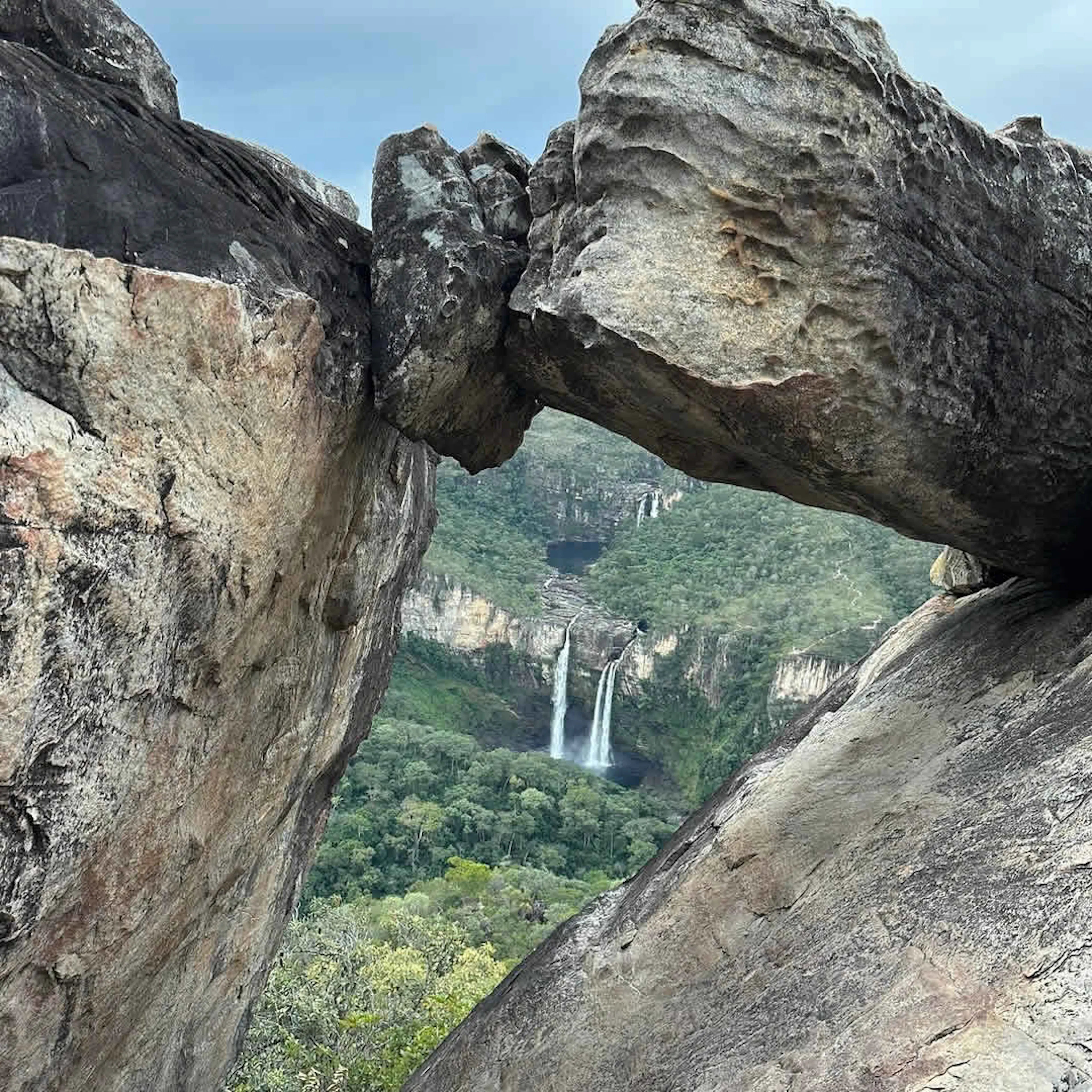 Mirante da Janela com vista para os Saltos do Rio Preto