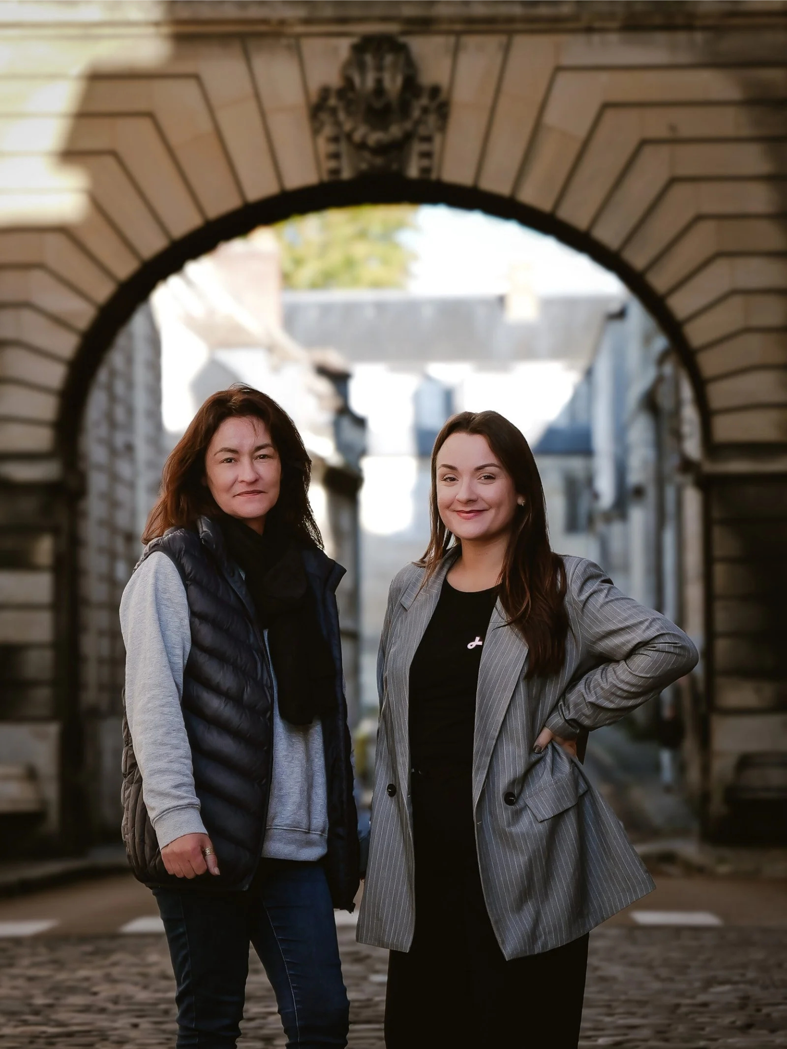 Portrait de 2 femmes