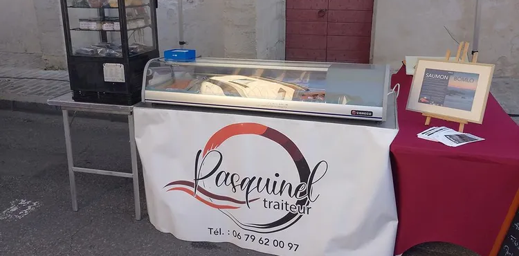 Stand sur un marché