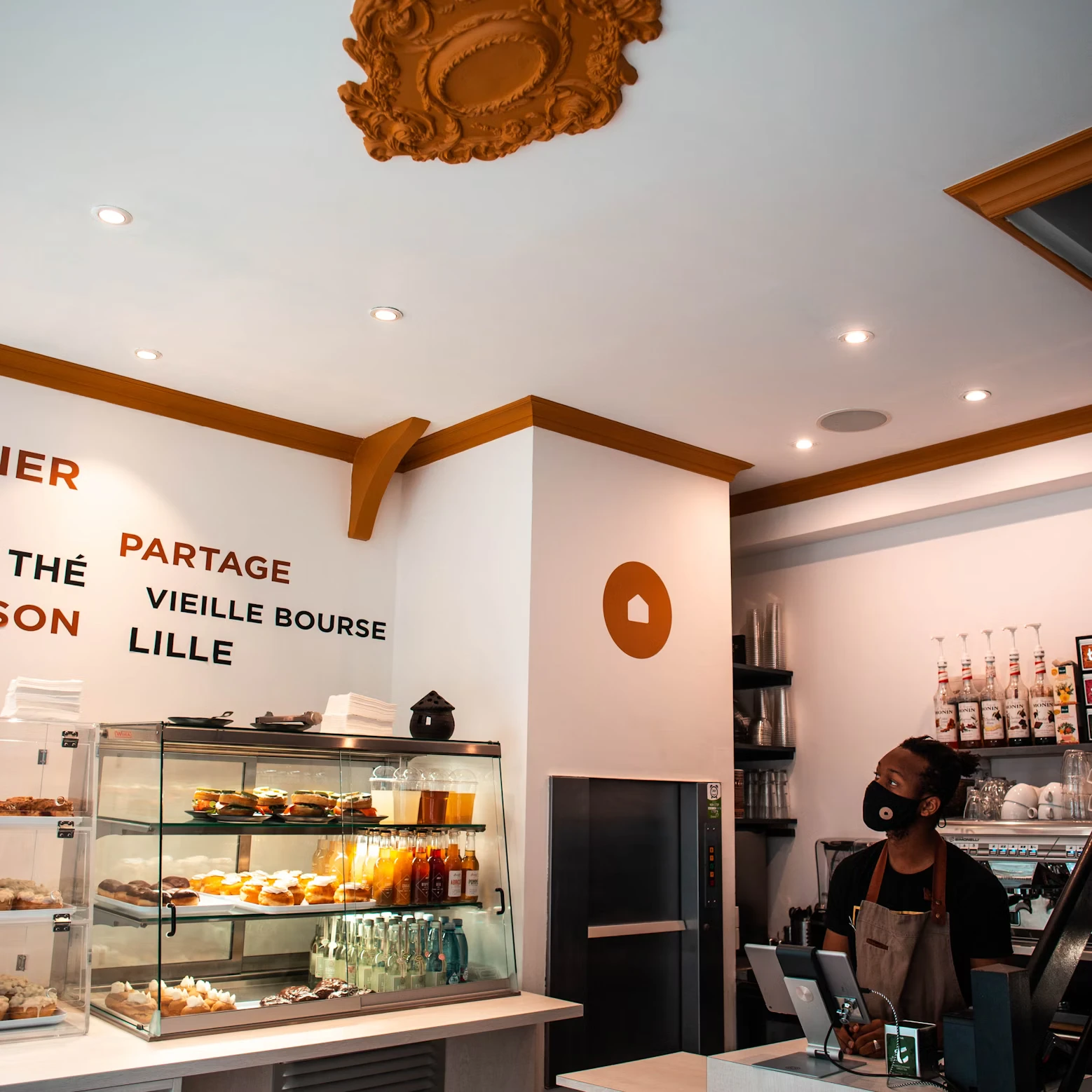 Comptoir de la maison du donut