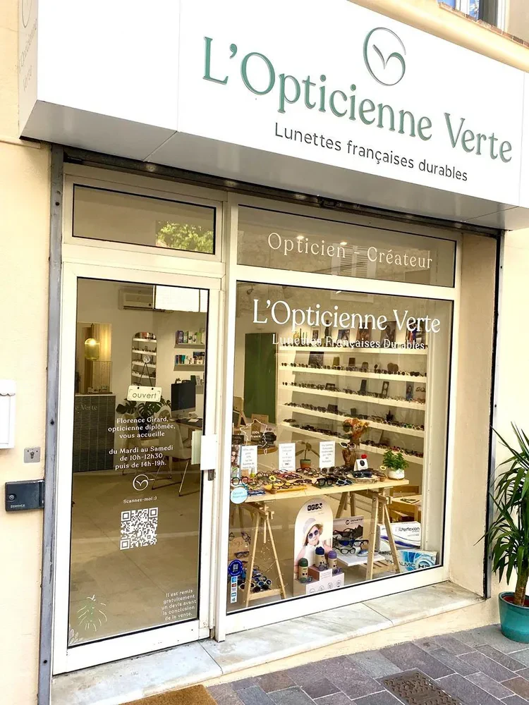 Devanture d'un opticien