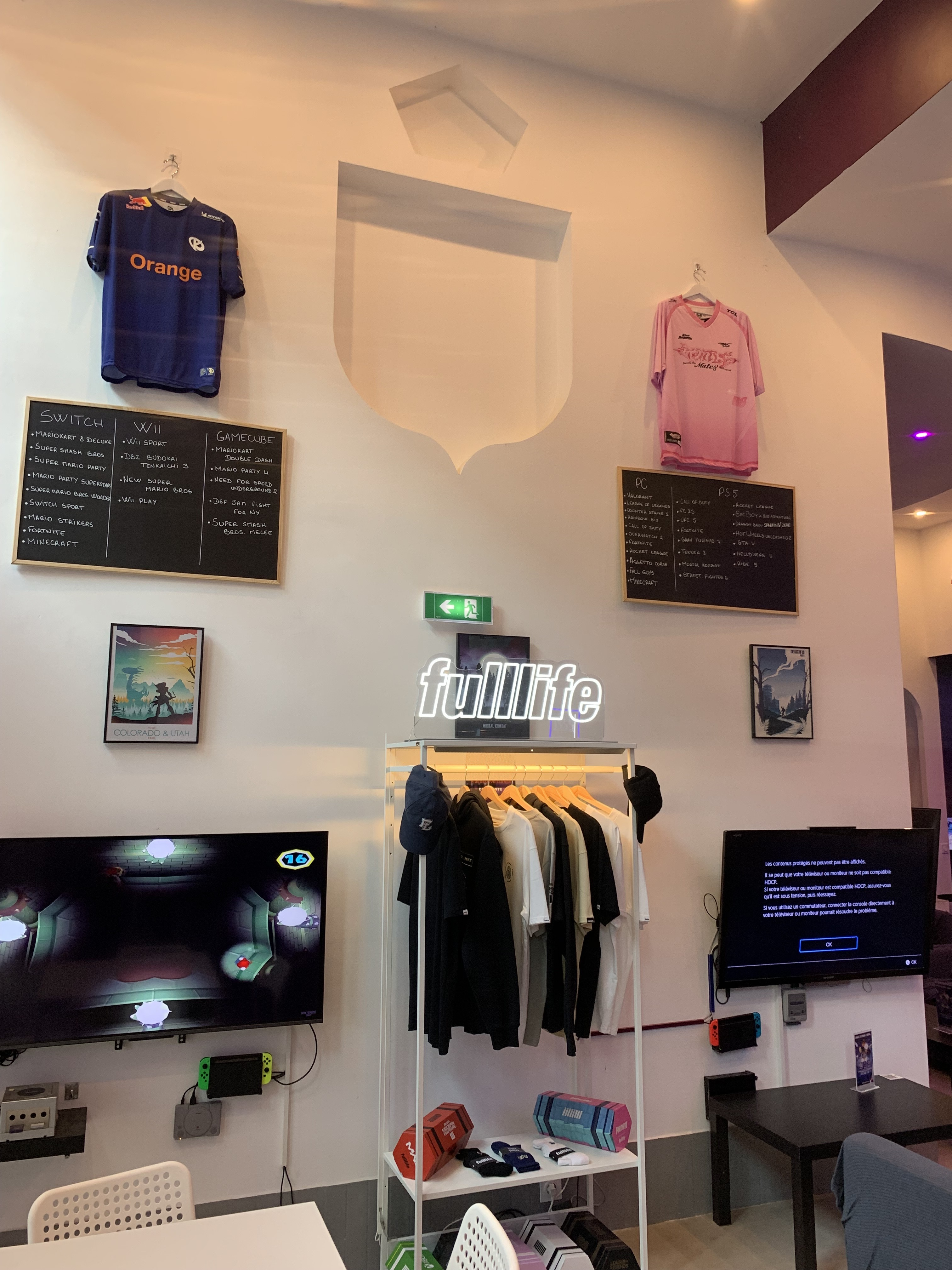 Intérieure d'une boutique