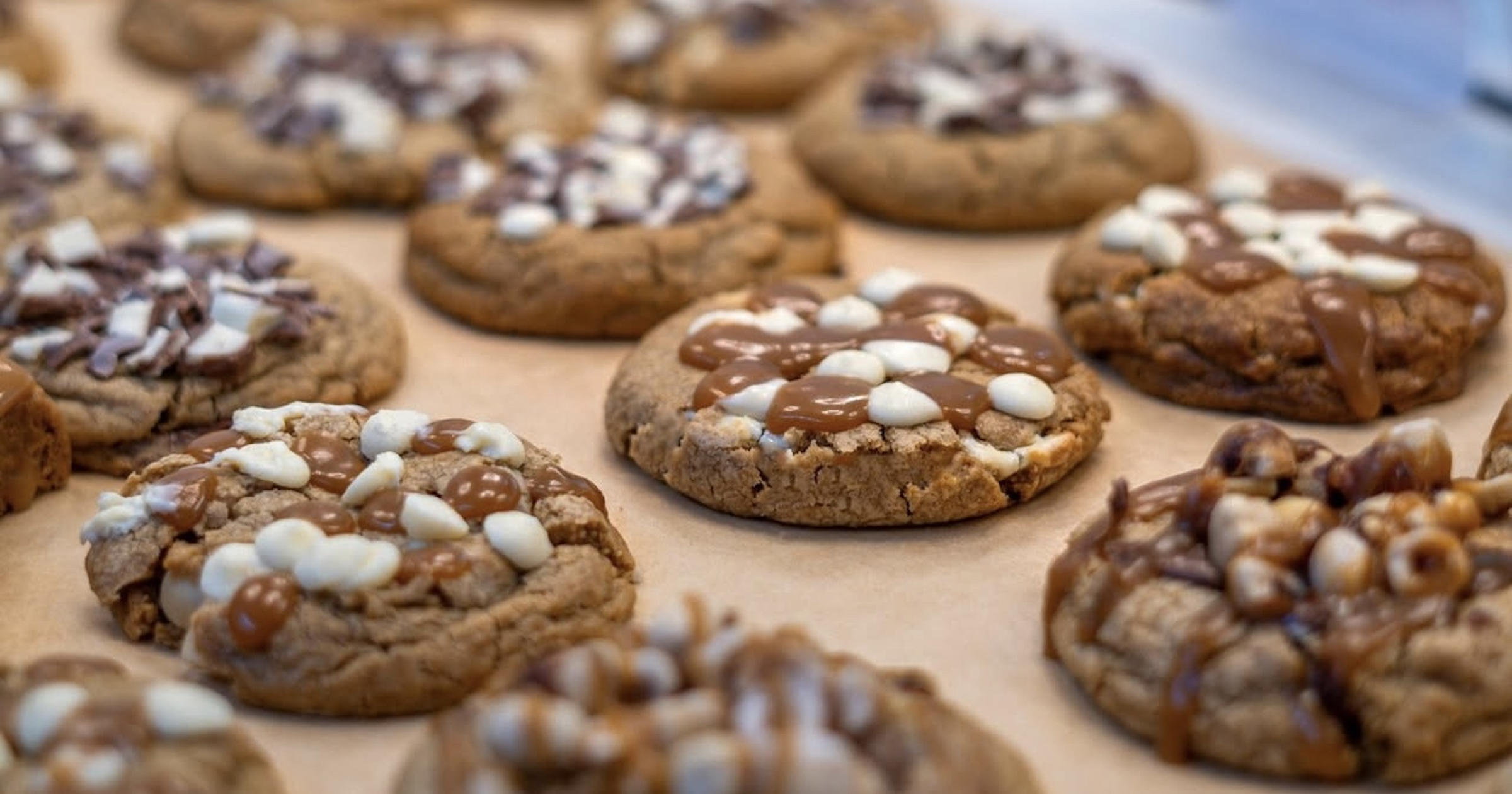 Étalage de cookies
