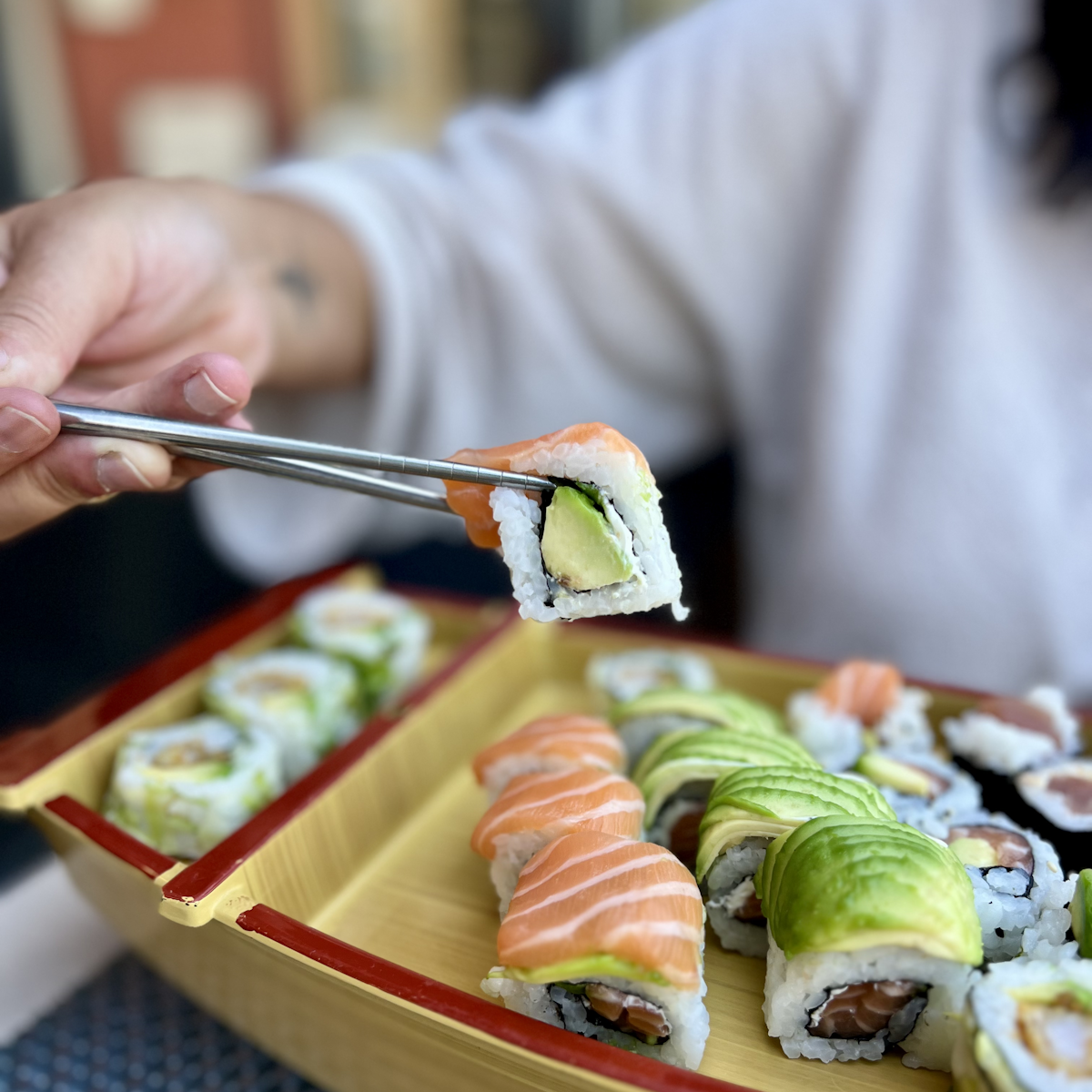 plateau de sushis