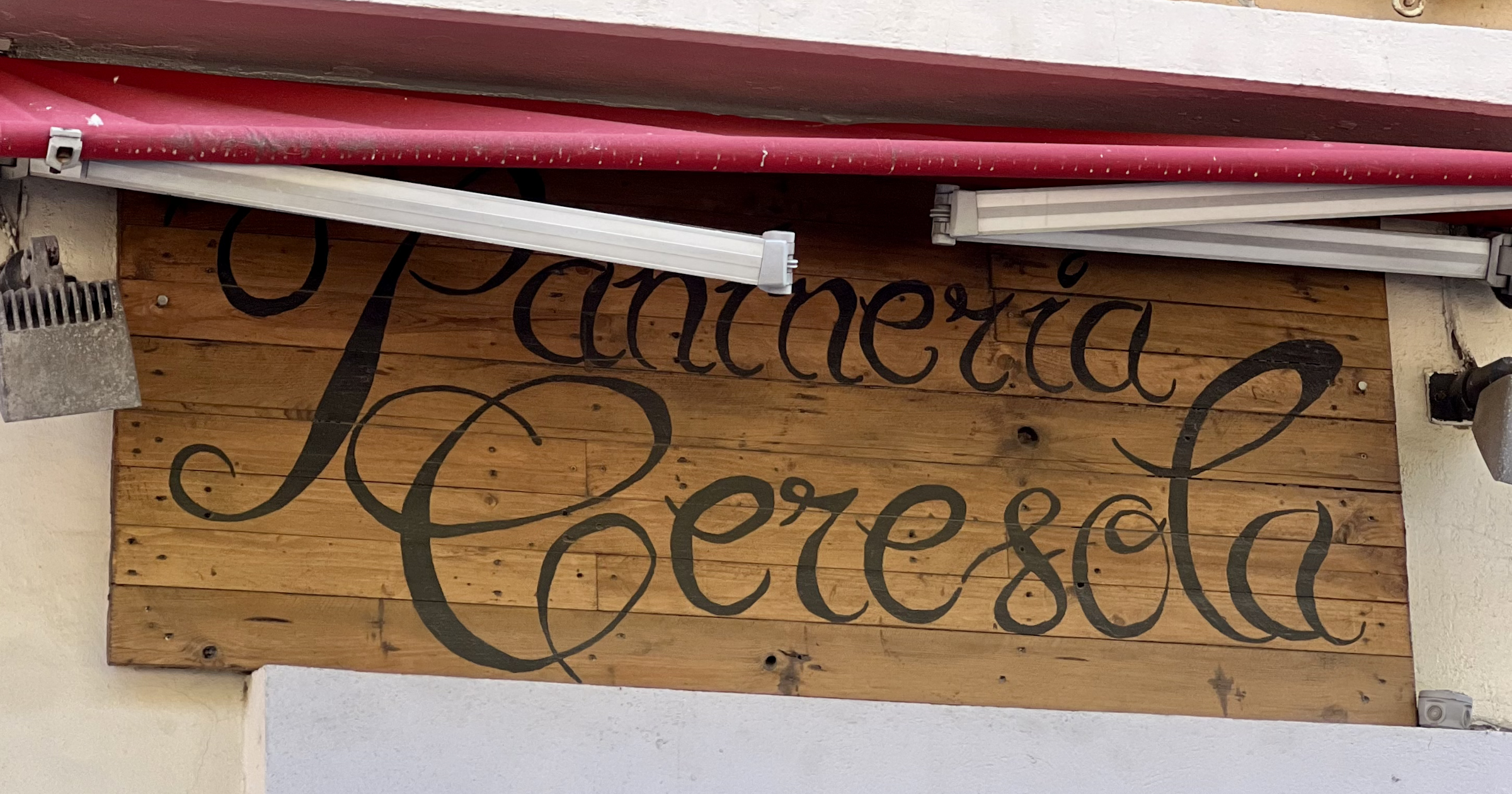 Devanture de la boutique