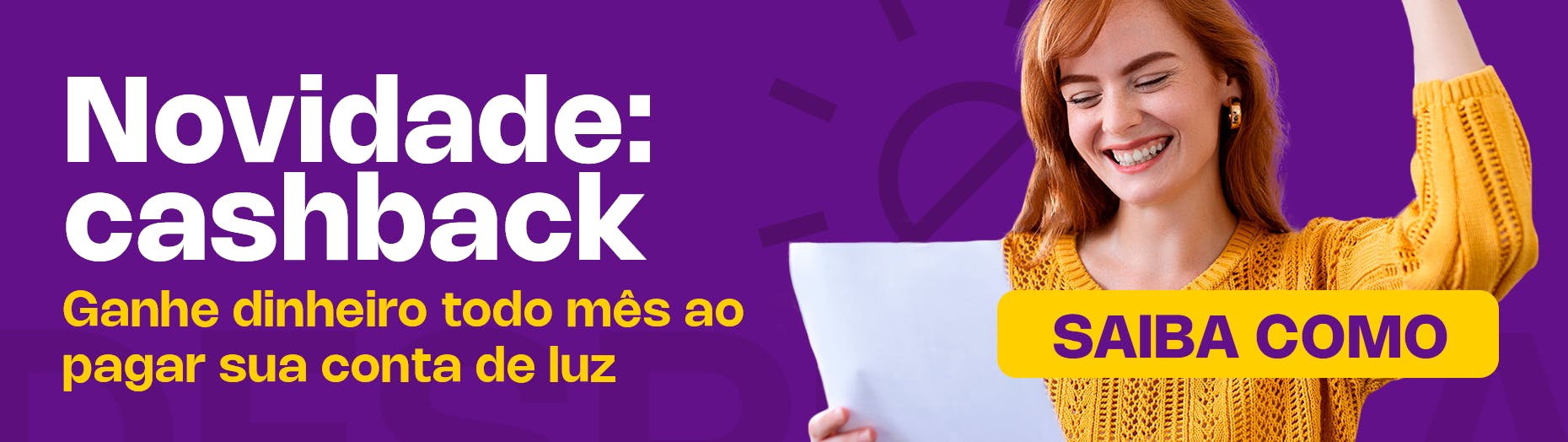 fazer simulação de cashback com a Desperta Energia