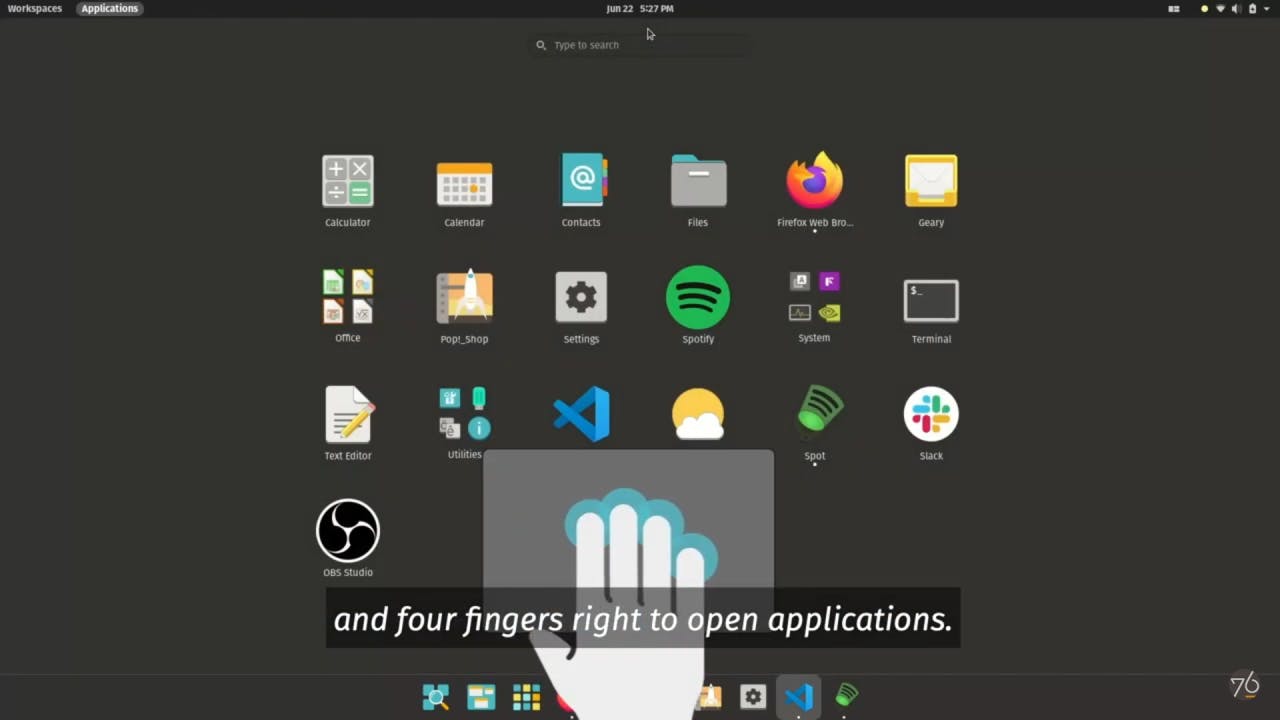 Easy touchpad gestures