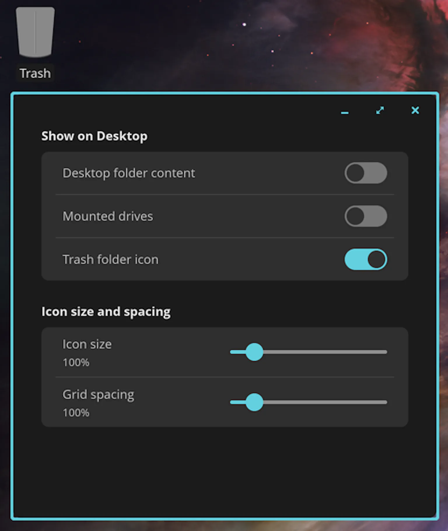 Z7ipx57c43Q3gFEj_COSMICDesktopViewOptionsOpenSans COSMIC Alpha 6: novità e miglioramenti