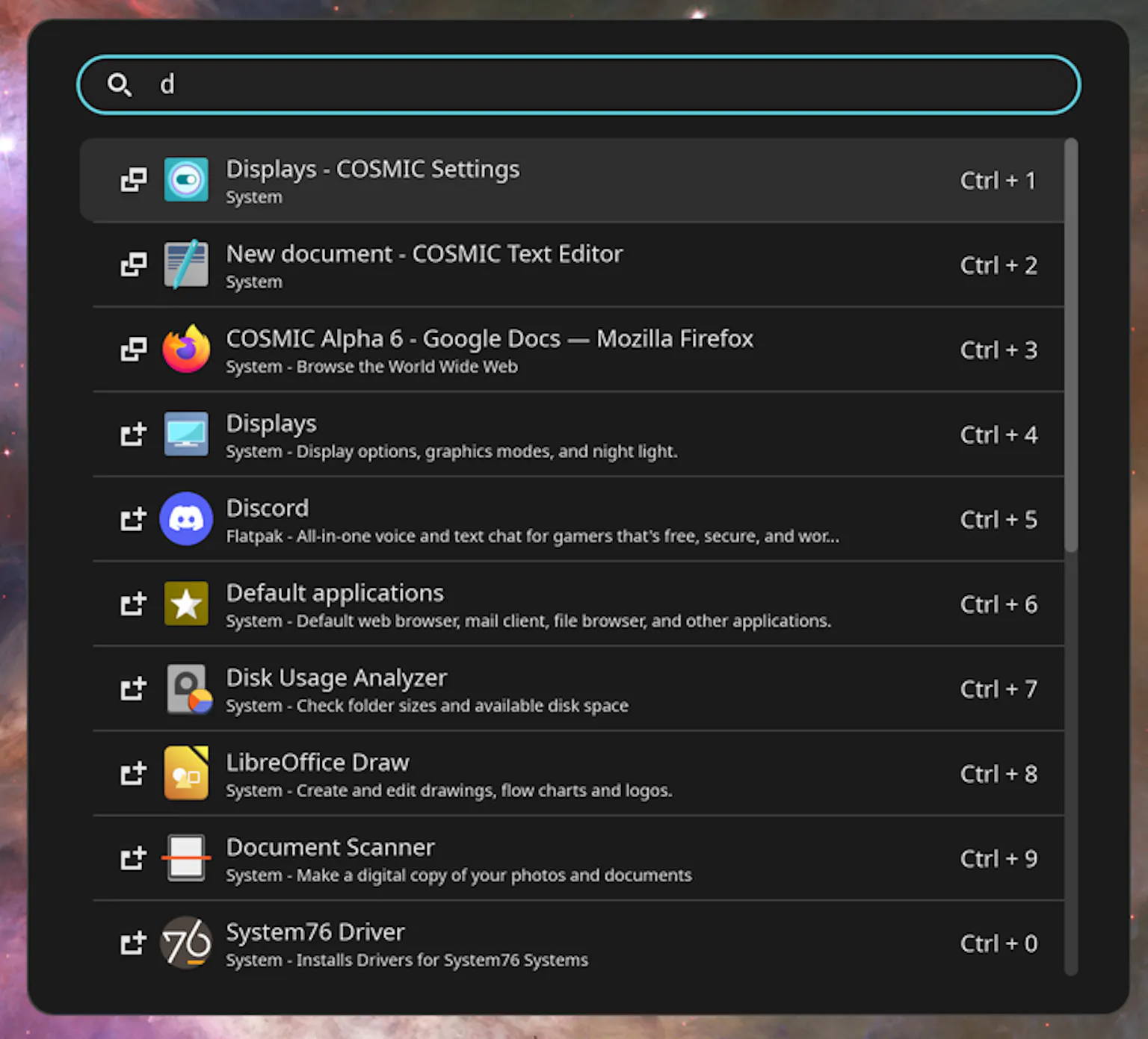 Z7irM57c43Q3gFGi_COSMICLauncherscrollableOpenSans COSMIC Alpha 6: novità e miglioramenti
