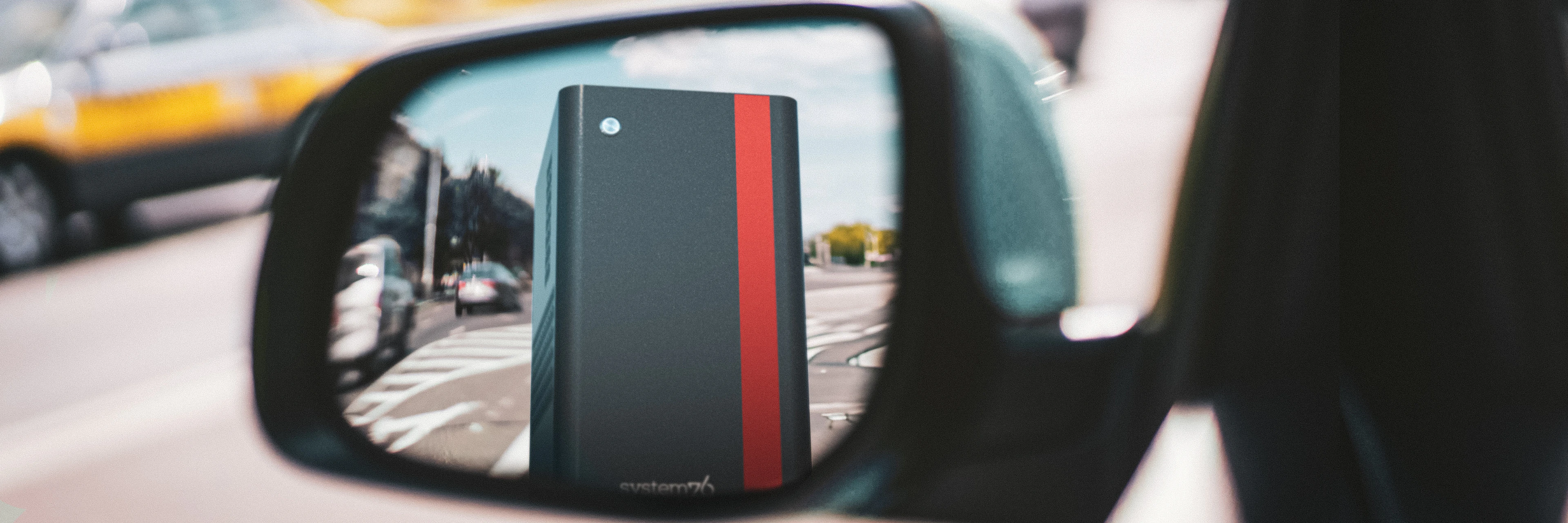 car rearview mirror with Thelio Astra