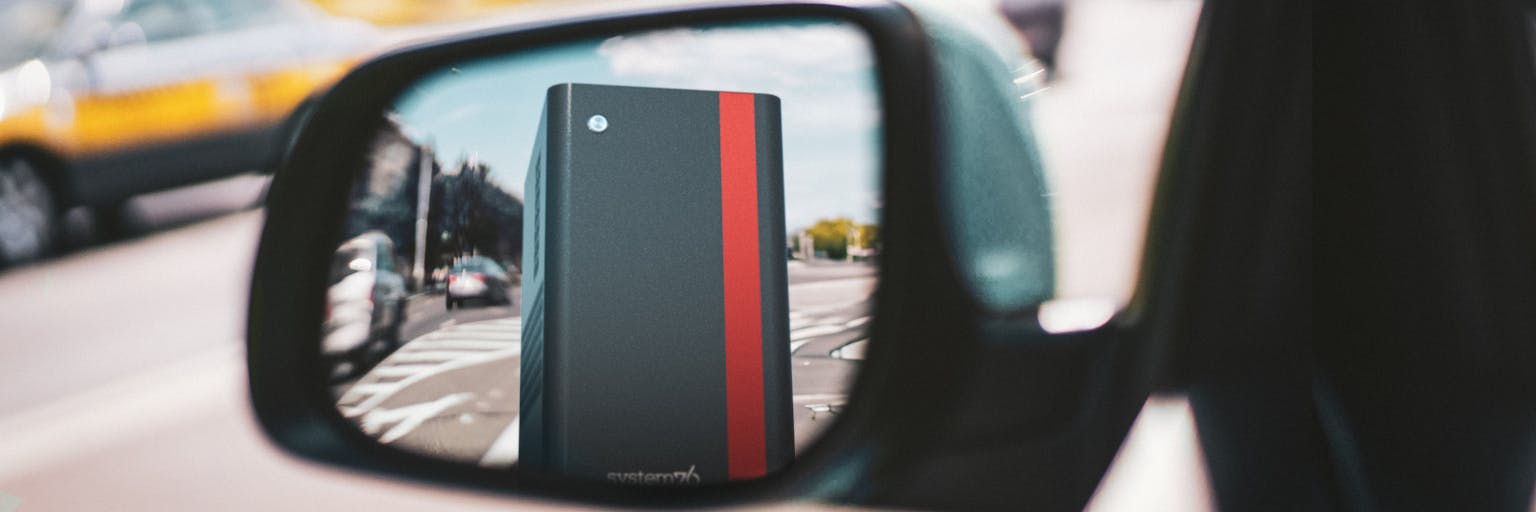 car rearview mirror with Thelio Astra a