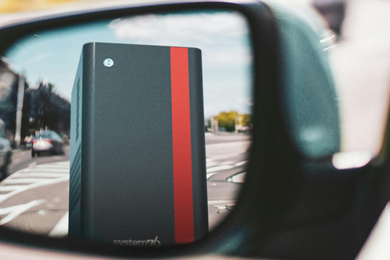 car rearview mirror with Thelio Astra a